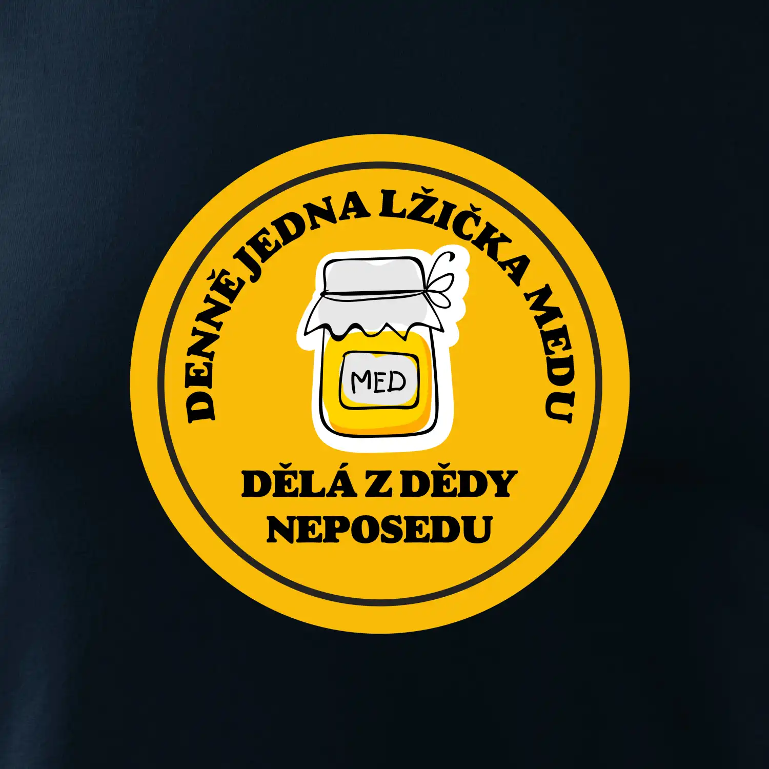 Děda neposeda med
