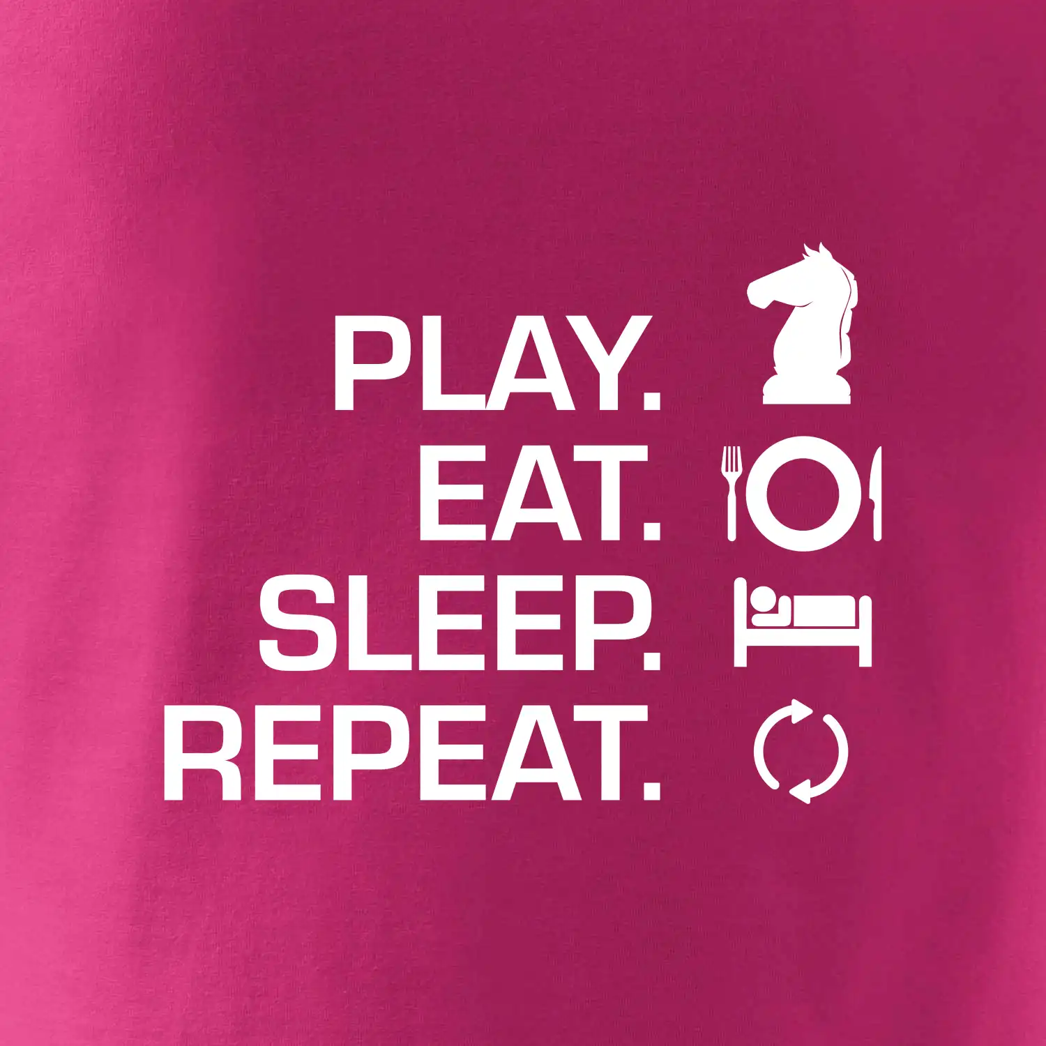 Eat sleep play - šachy