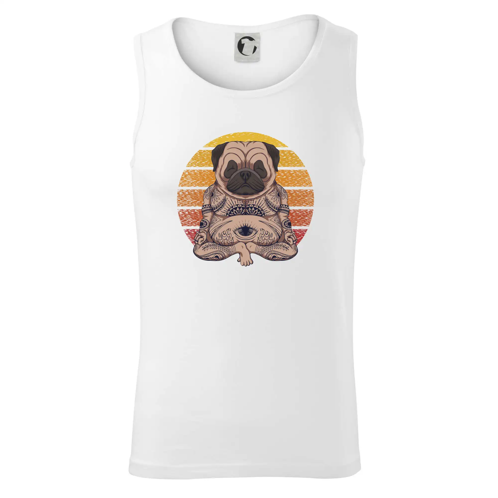 Yoga meditace - pug