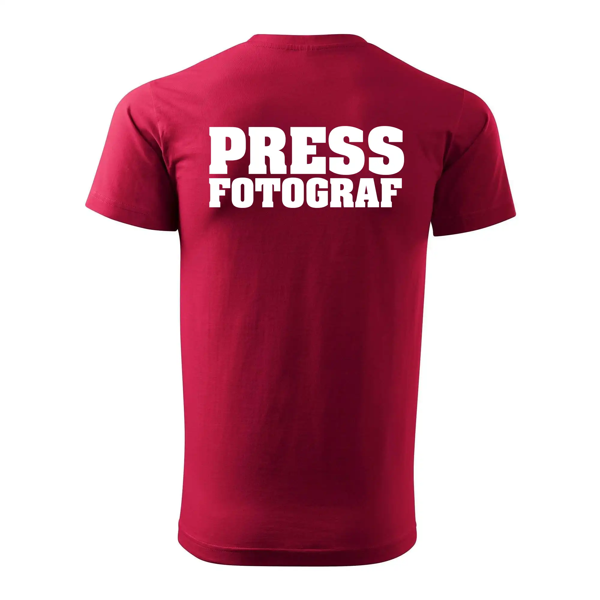 Novinář nápis - Press Fotograf