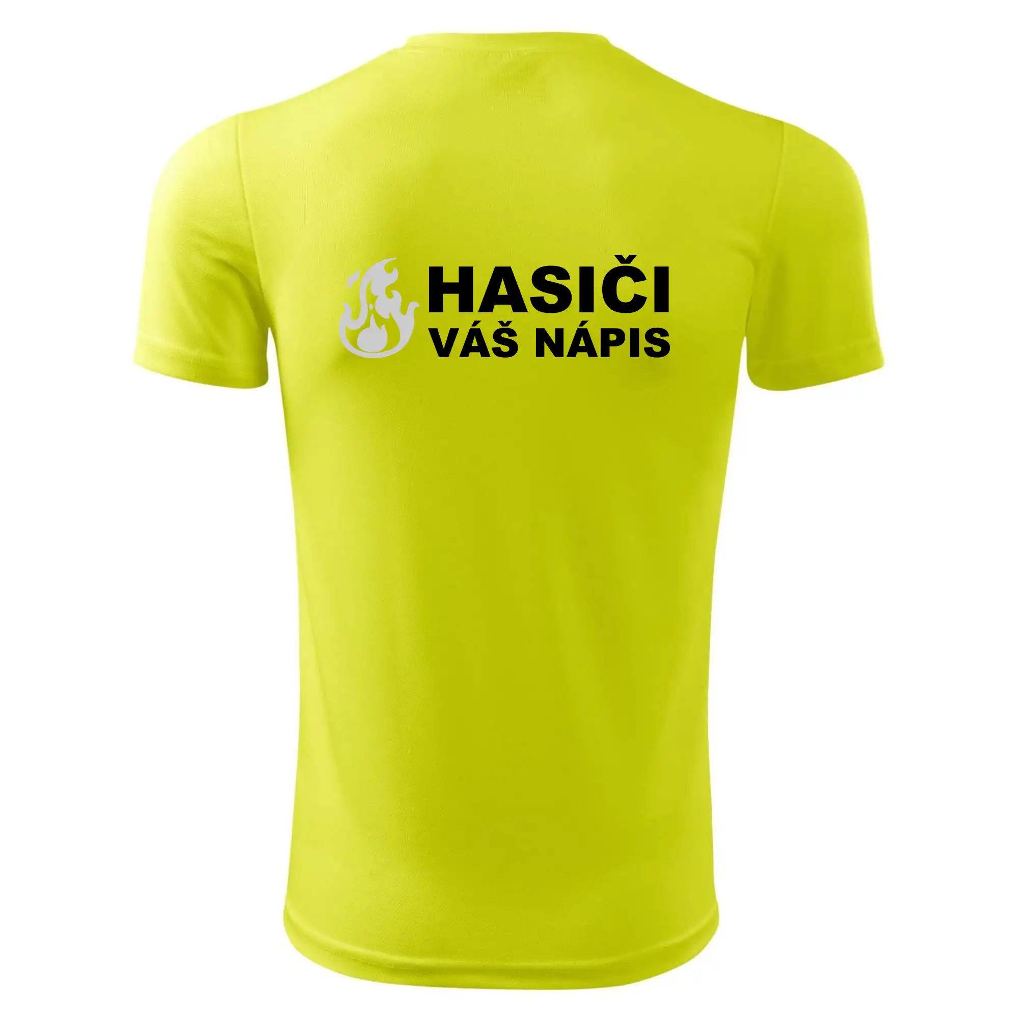 Hasiči REFLEXNÍ (oheň, Firesport, název sboru - vlastní nápis)