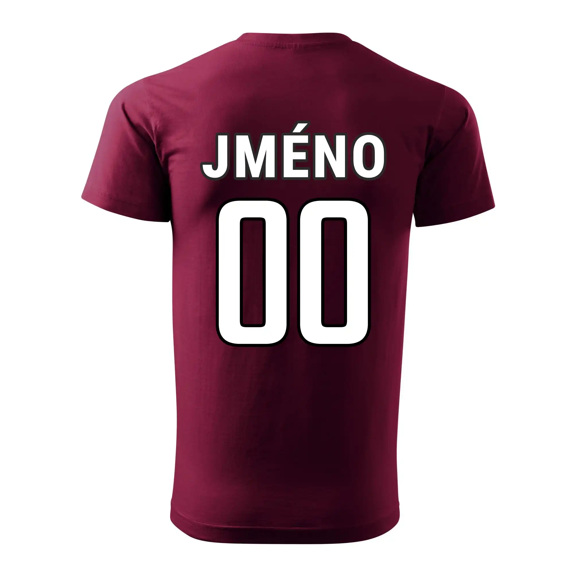 Fotbalový dres - vlastní jméno a číslo