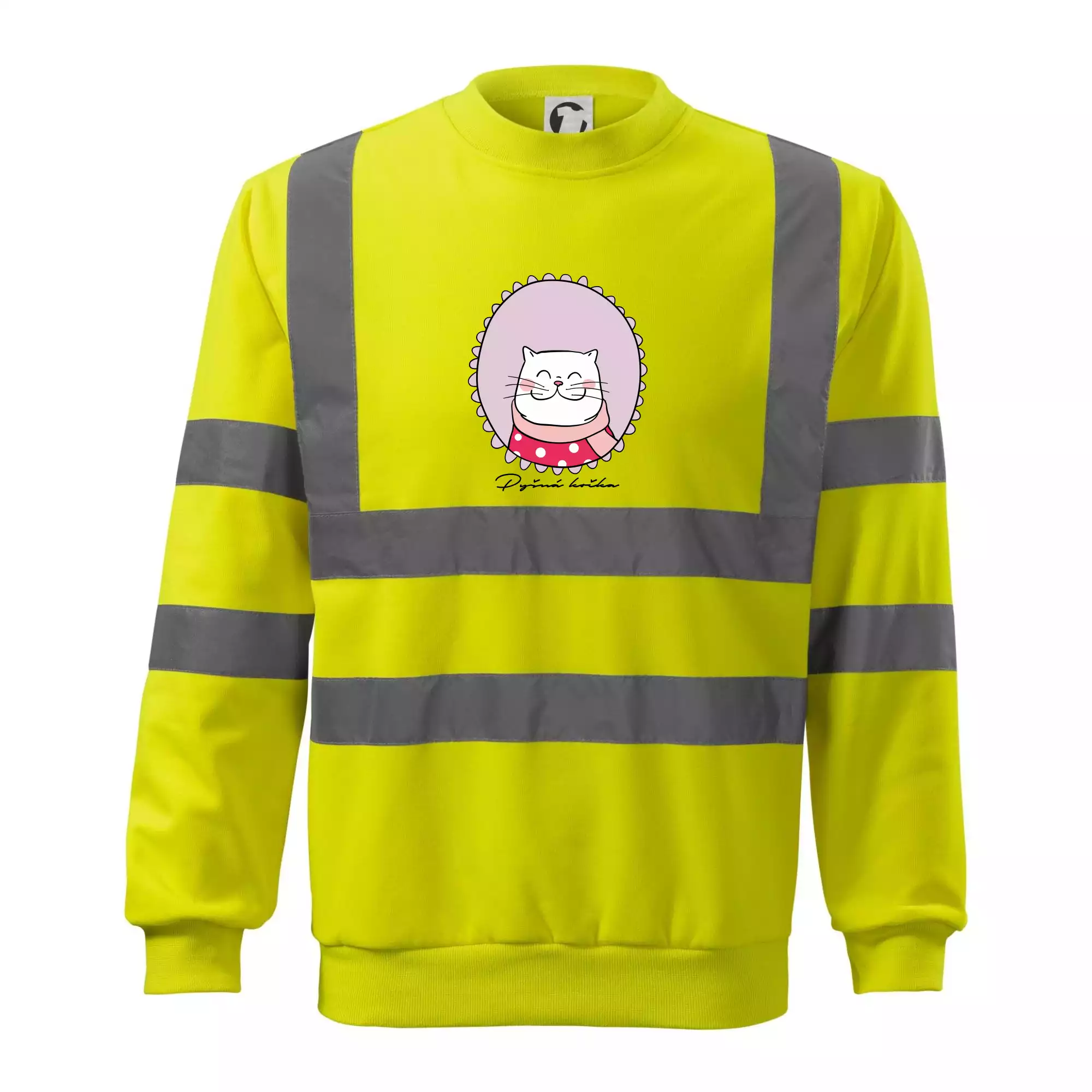Pyšná kočka fialová