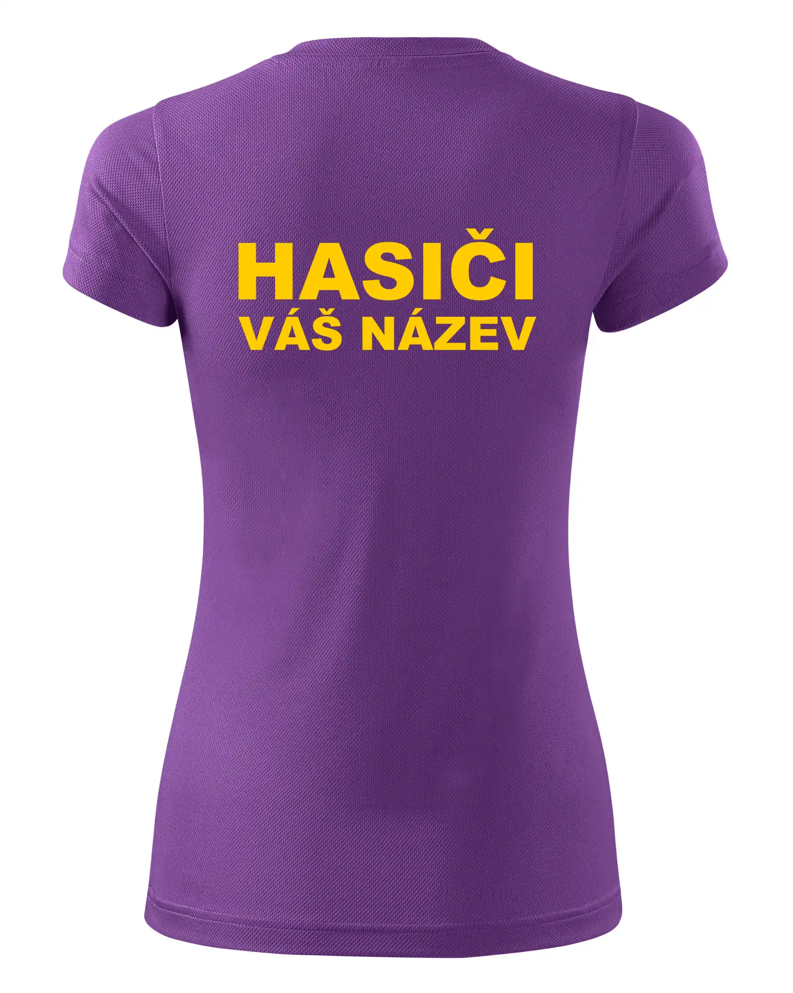 Hasiči - žlutý nápis - váš název sboru
