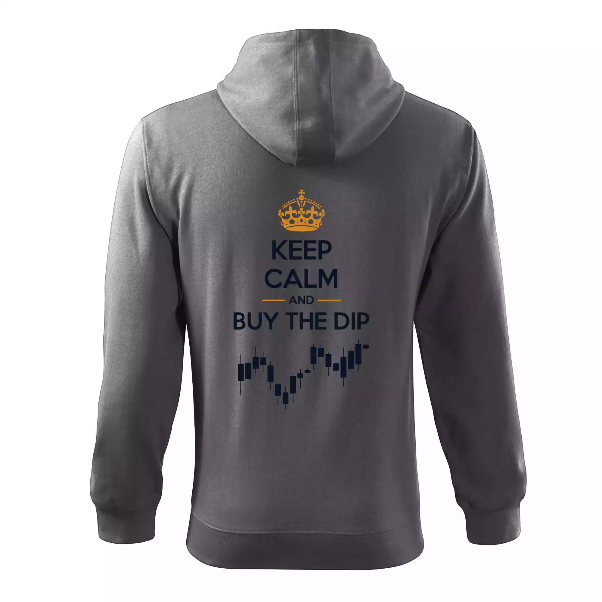 Keep Calm and Buy the Dip - koruna  a graf