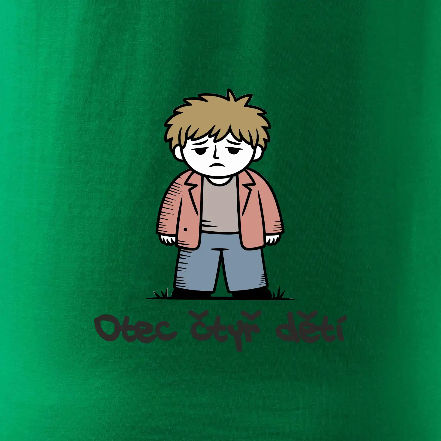 Unavený otec čtyř dětí