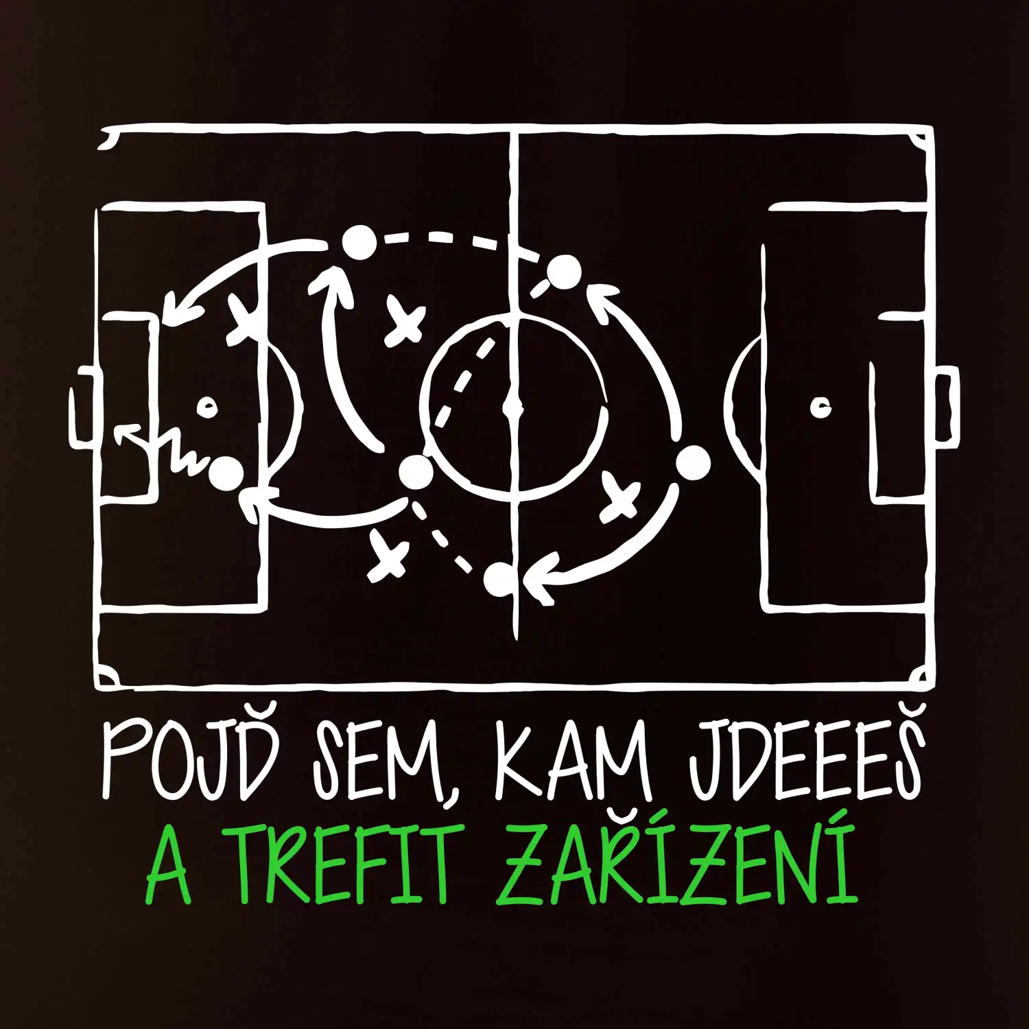 Pojď sem, kam jdeš a trefit zařízení