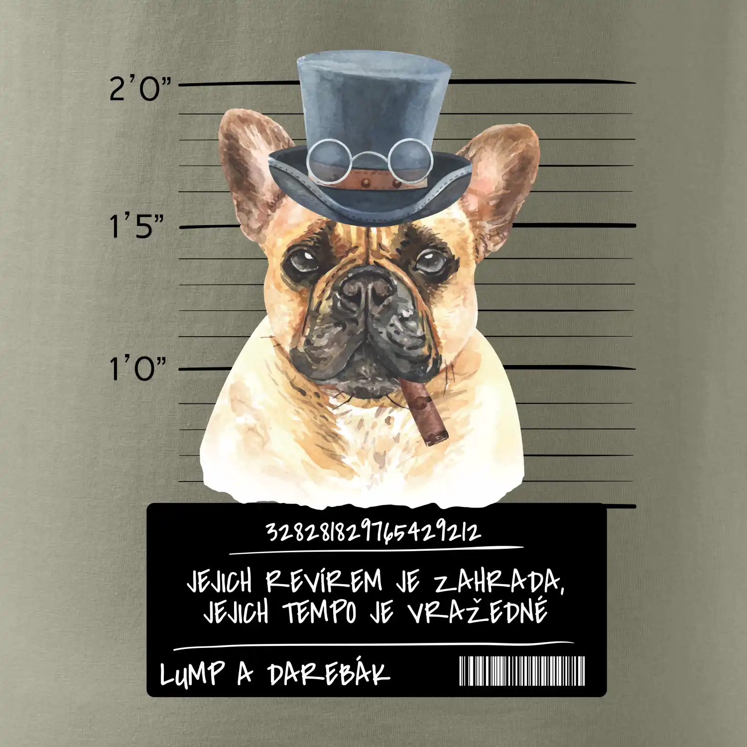 Lump a darebák francouzský buldoček