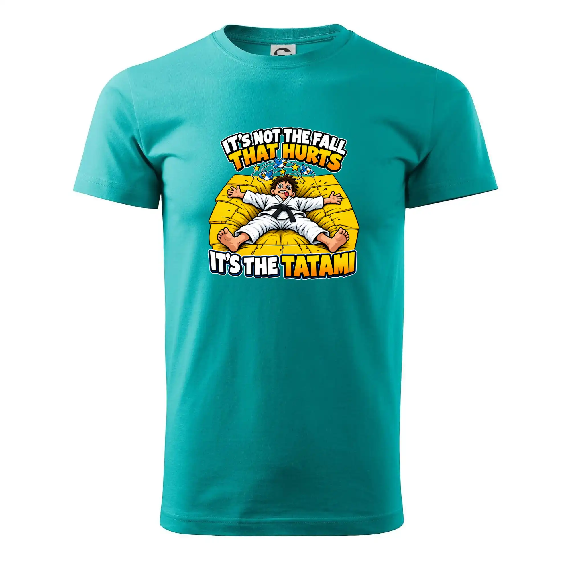 Pád bolí tatami judo