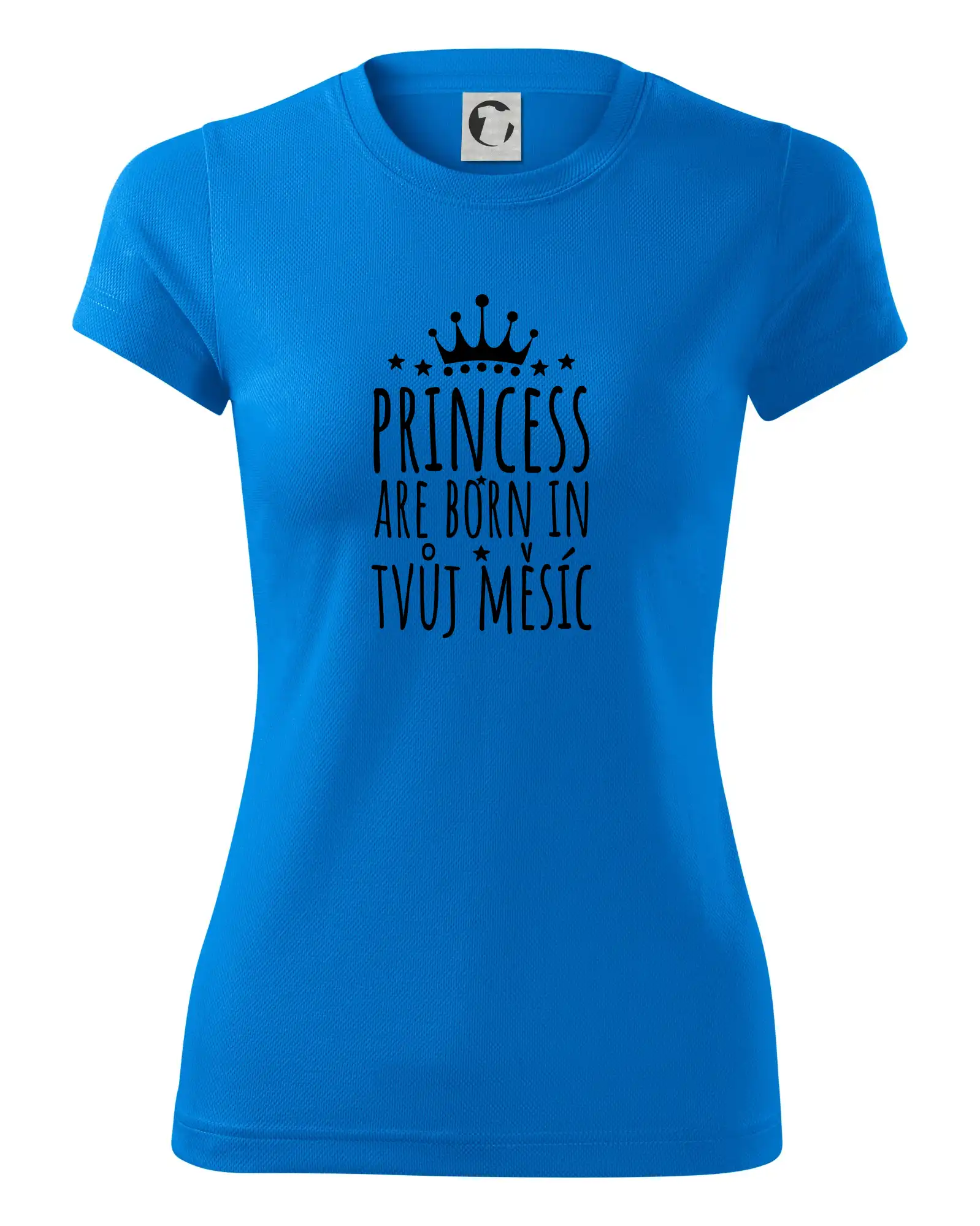 Princesses are born in (vlastní nápis měsíc narození)