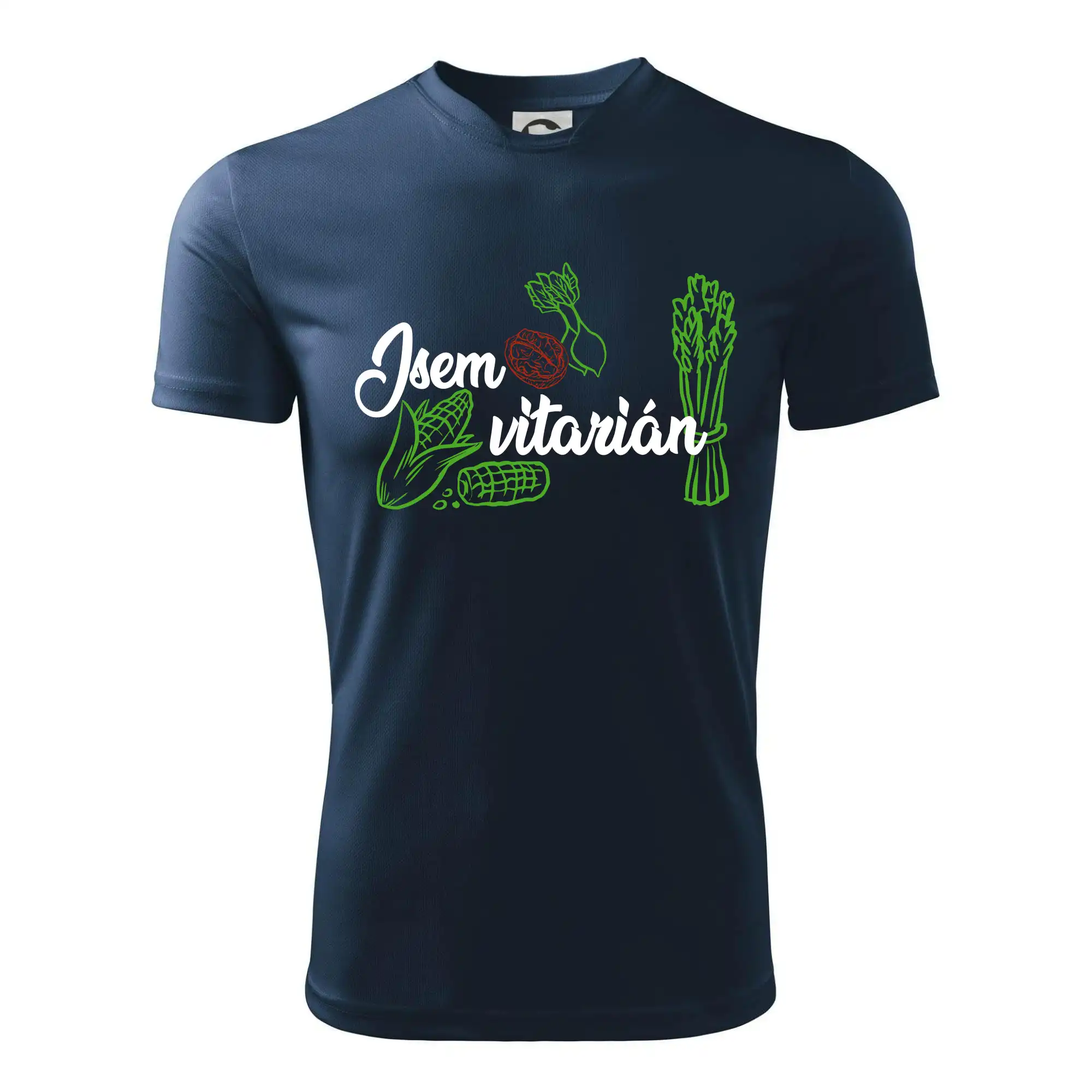 Jsem vitarián - nápis