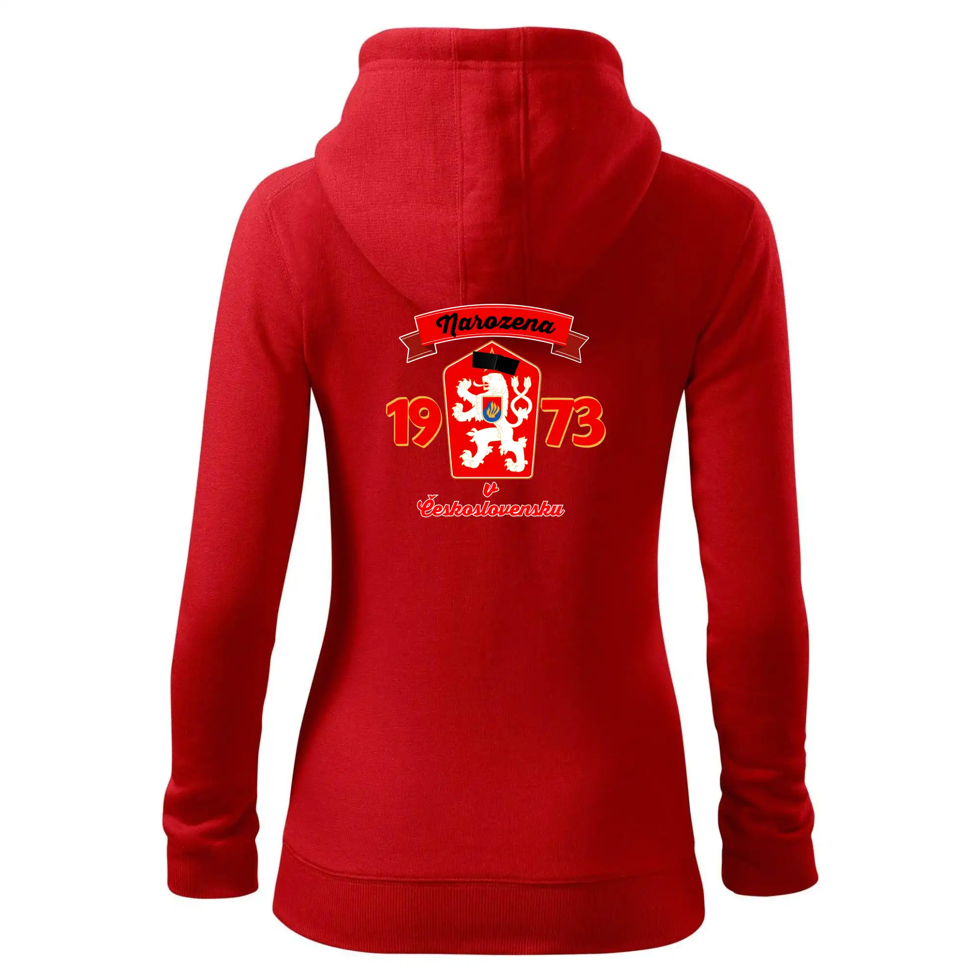 Narozena v Československu - Přelepený znak 1973