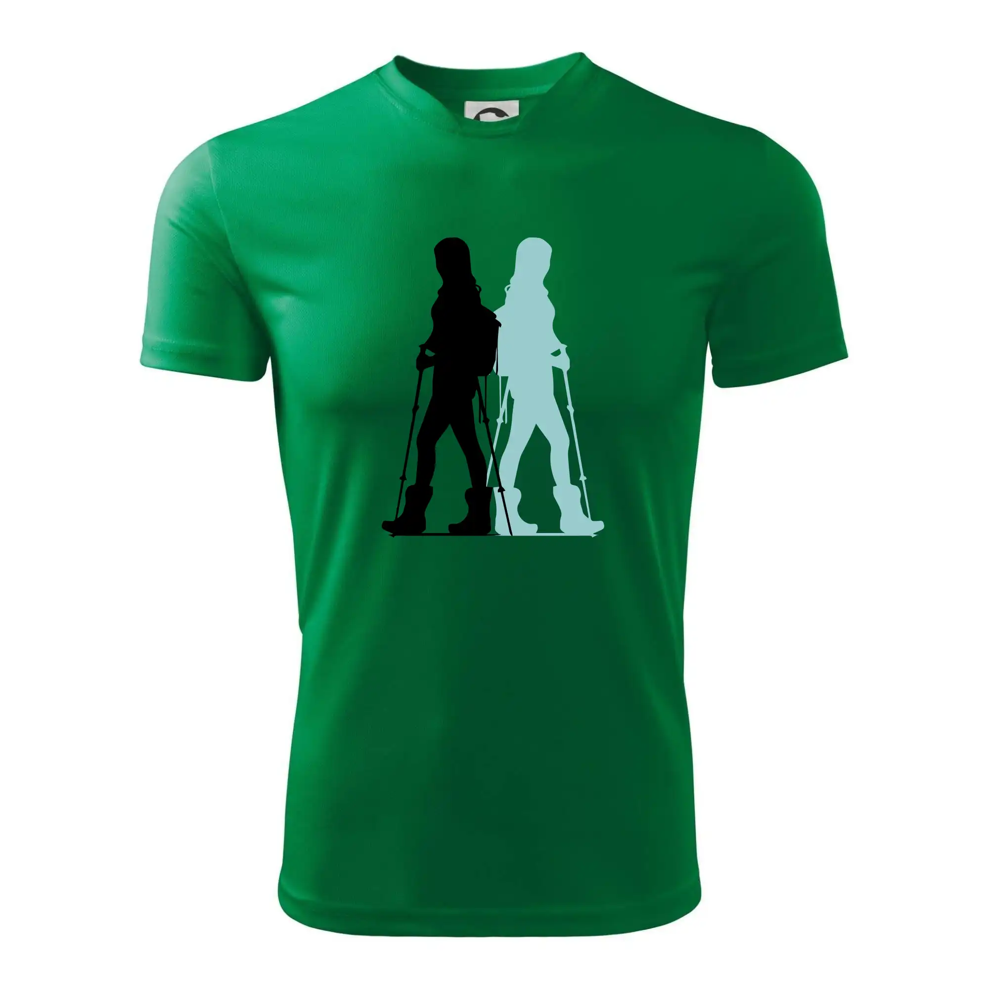 Nordic walking figury - žena