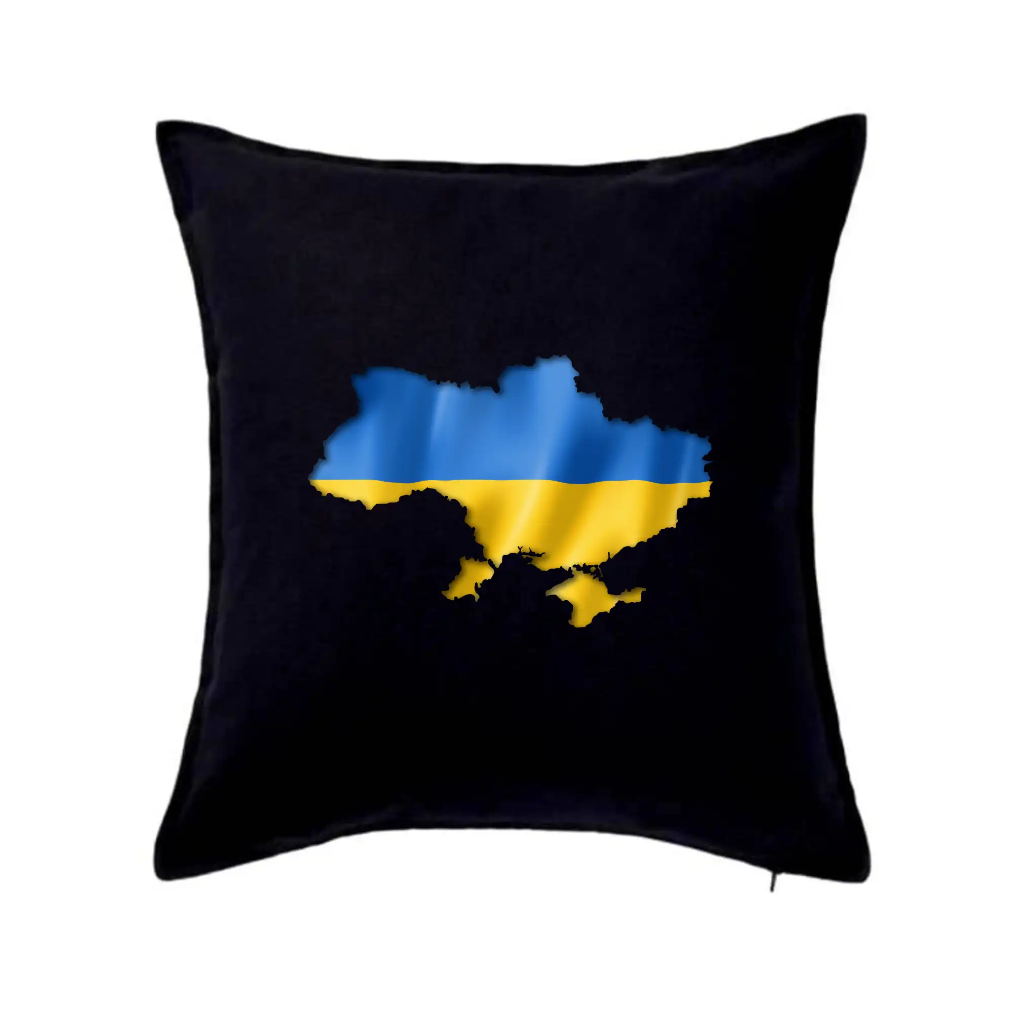 Ukrajina vlajka mapa