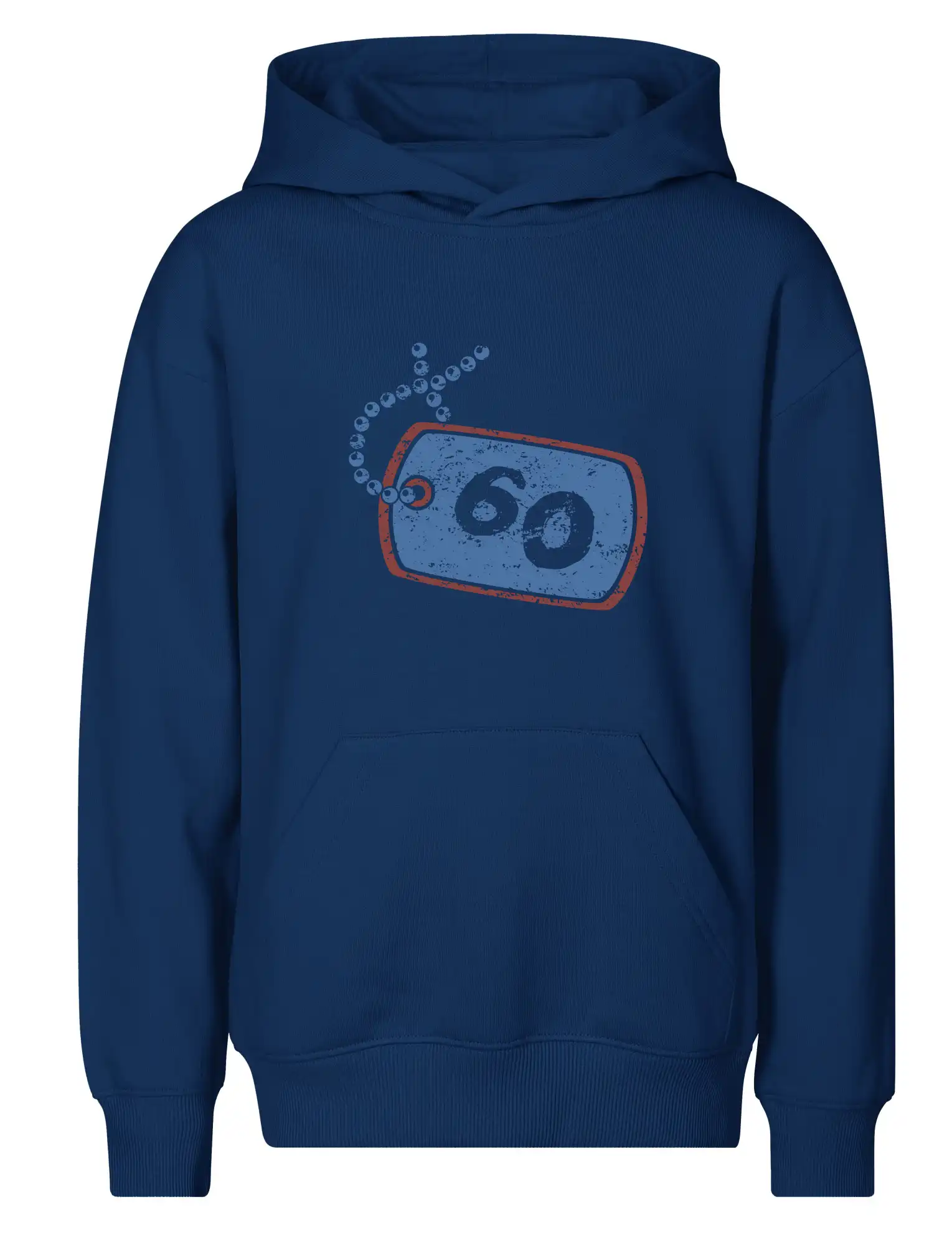 60 na krku štítek