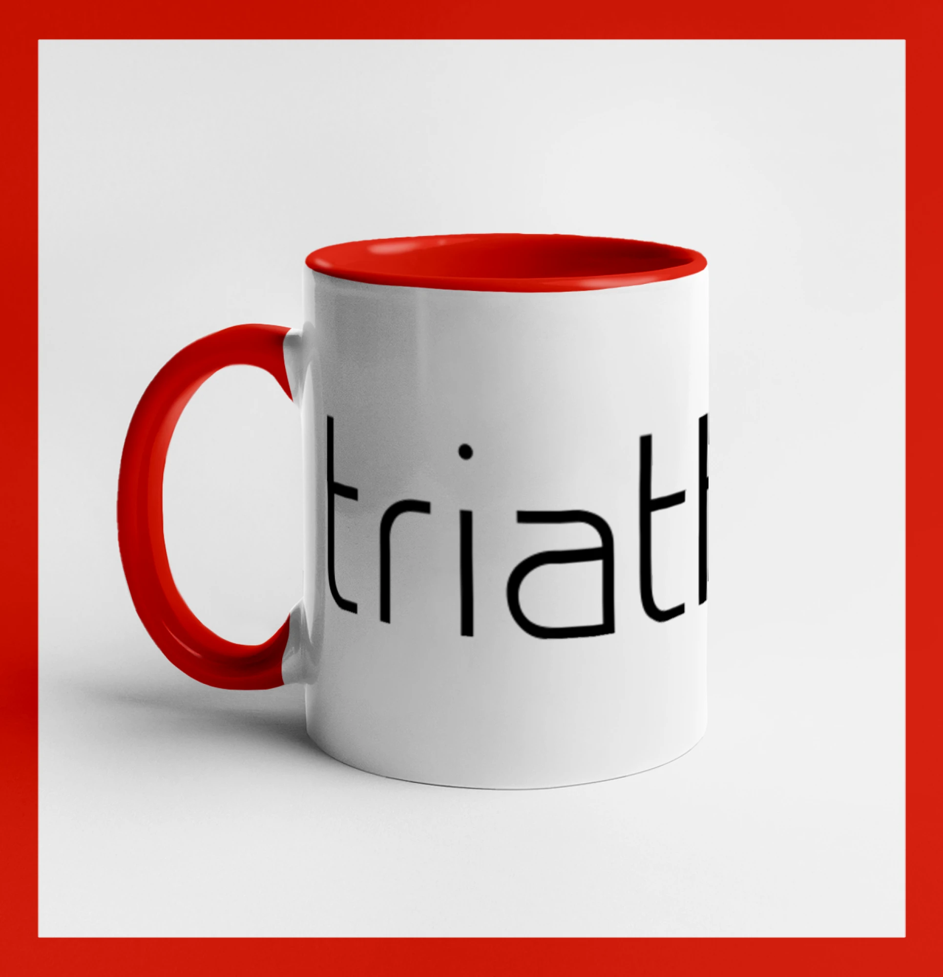 Triathlon nápis