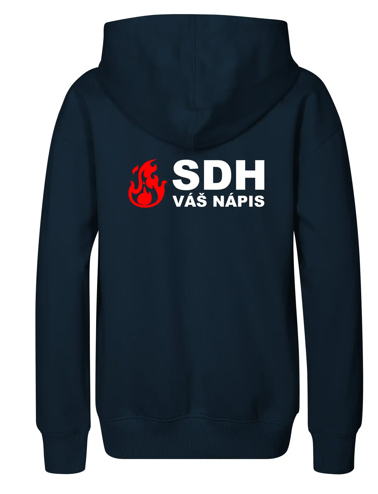 SDH nápis (oheň, firesport, název sboru - vlastní nápis)