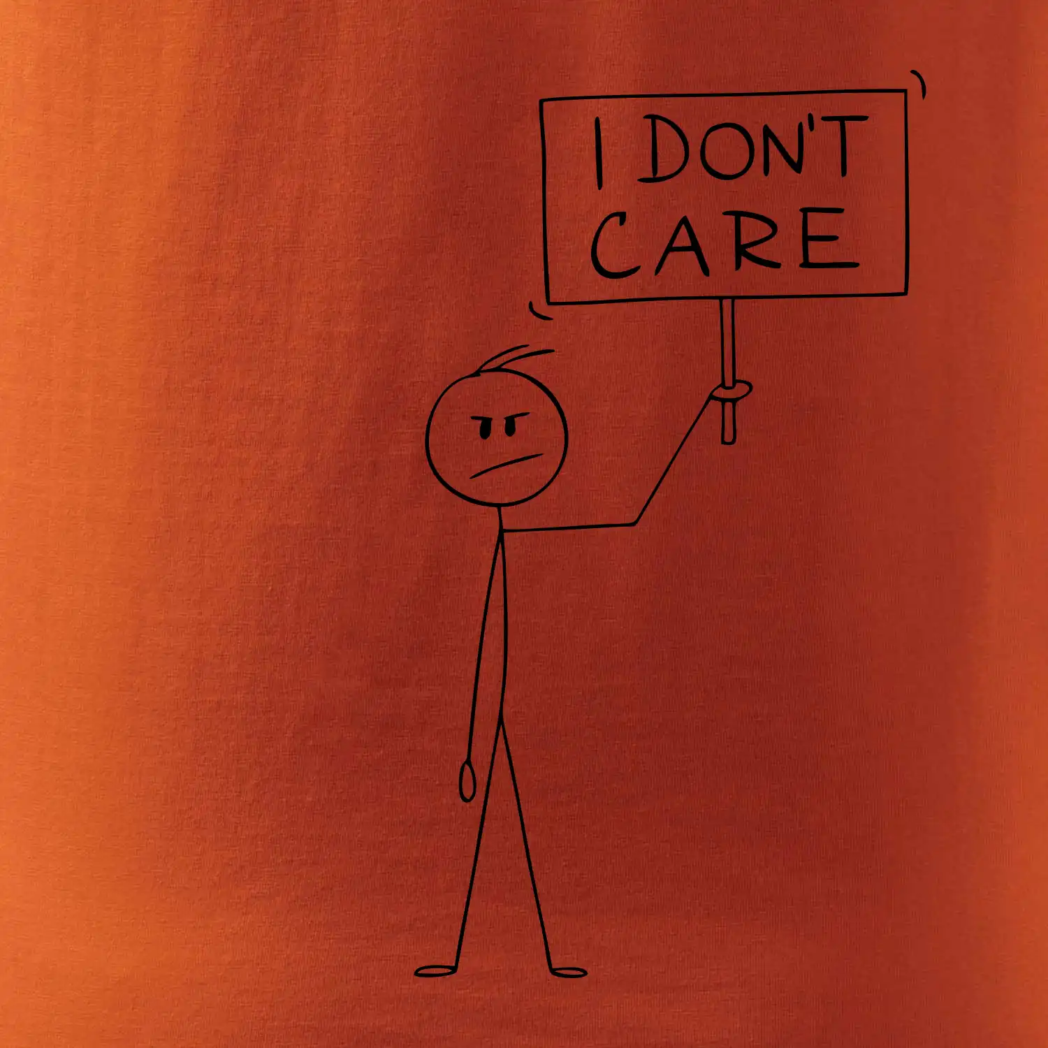 I don't care - postava