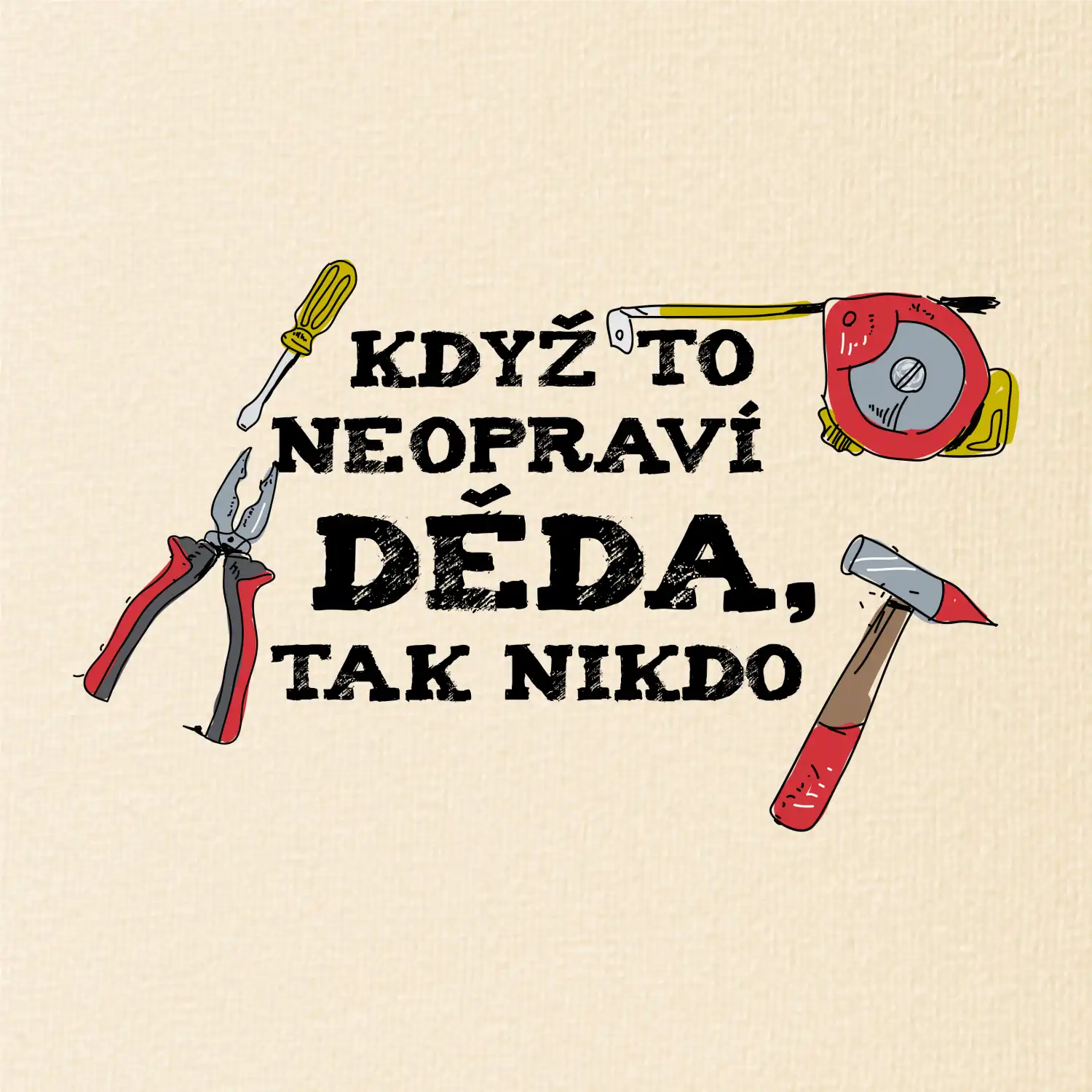 Když to neopraví děda, tak nikdo barevné