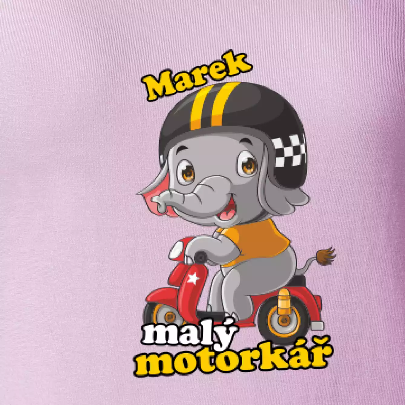 Malý motorkář - vlastní jméno