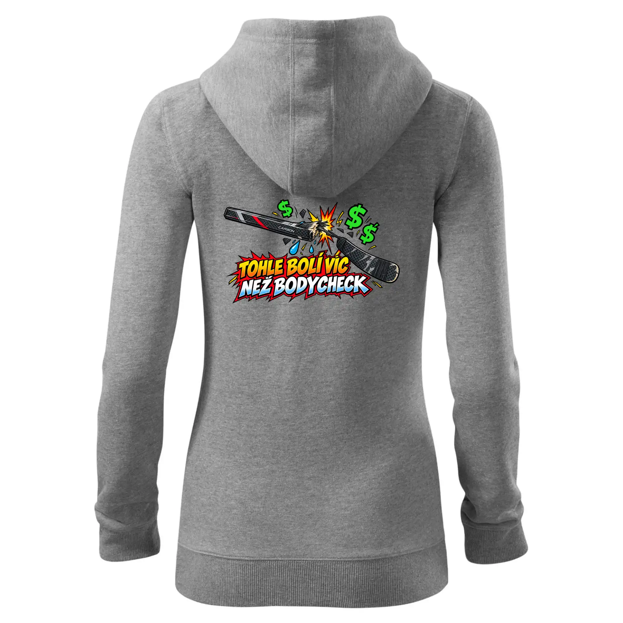 Zlomená hokejka bolí víc než bodycheck