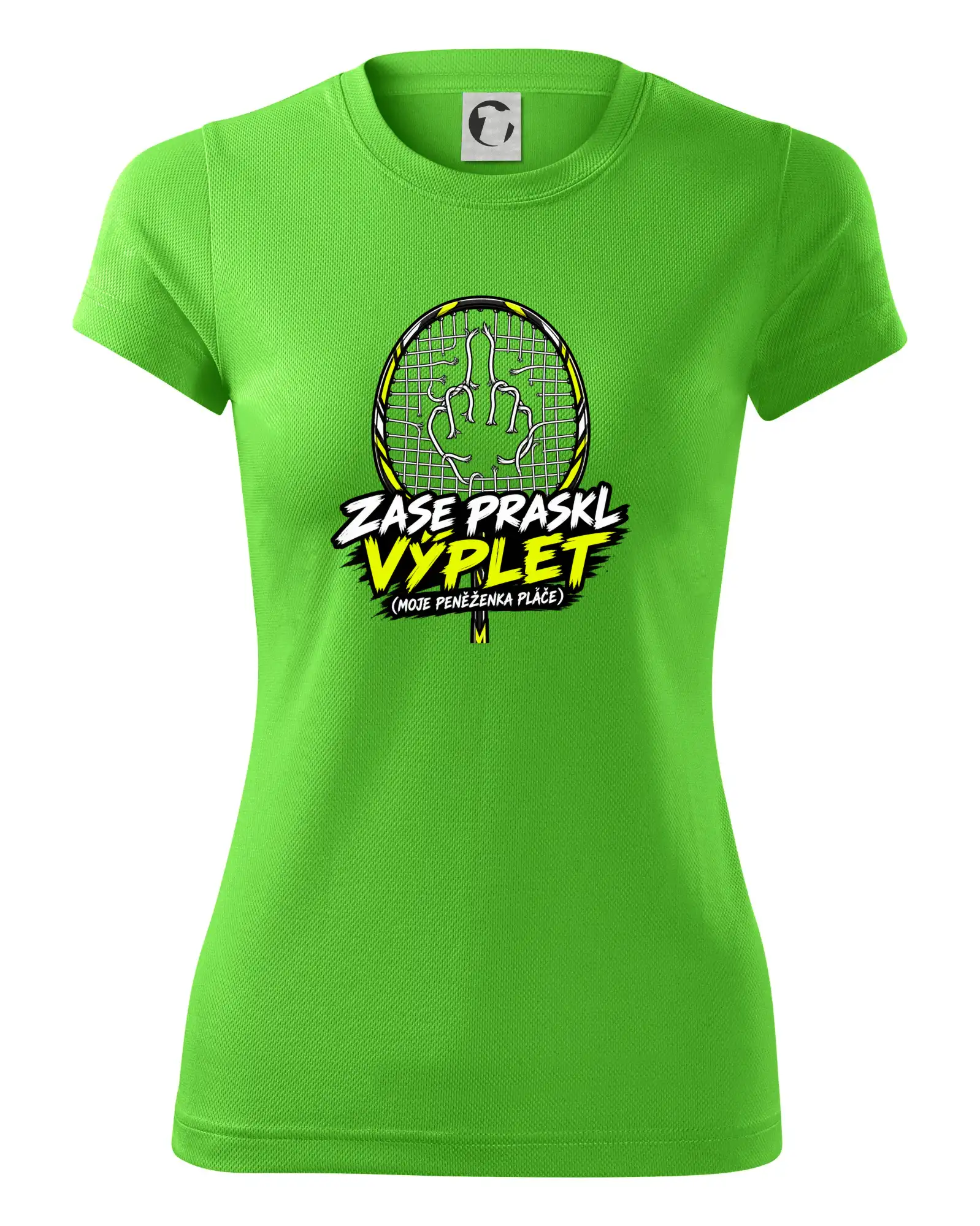 Badminton prasklý výplet
