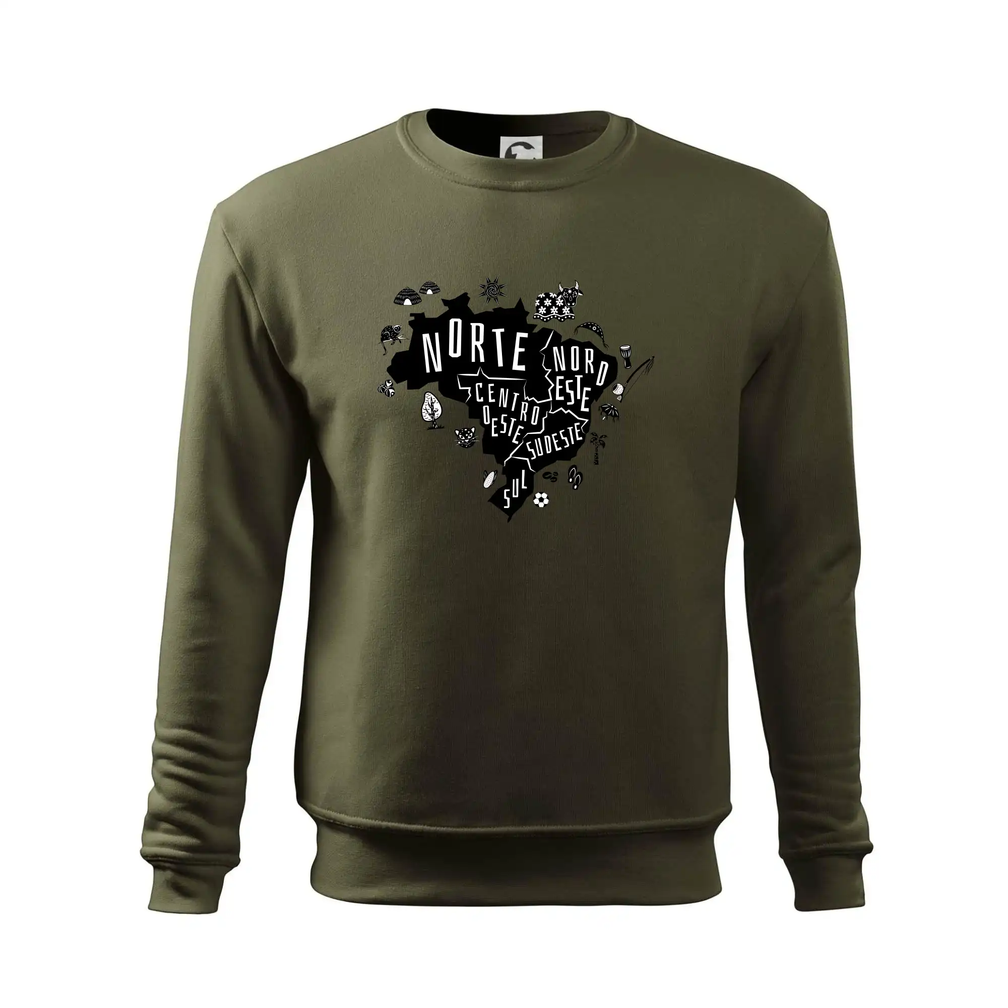 Brazílie mapa a zvyky