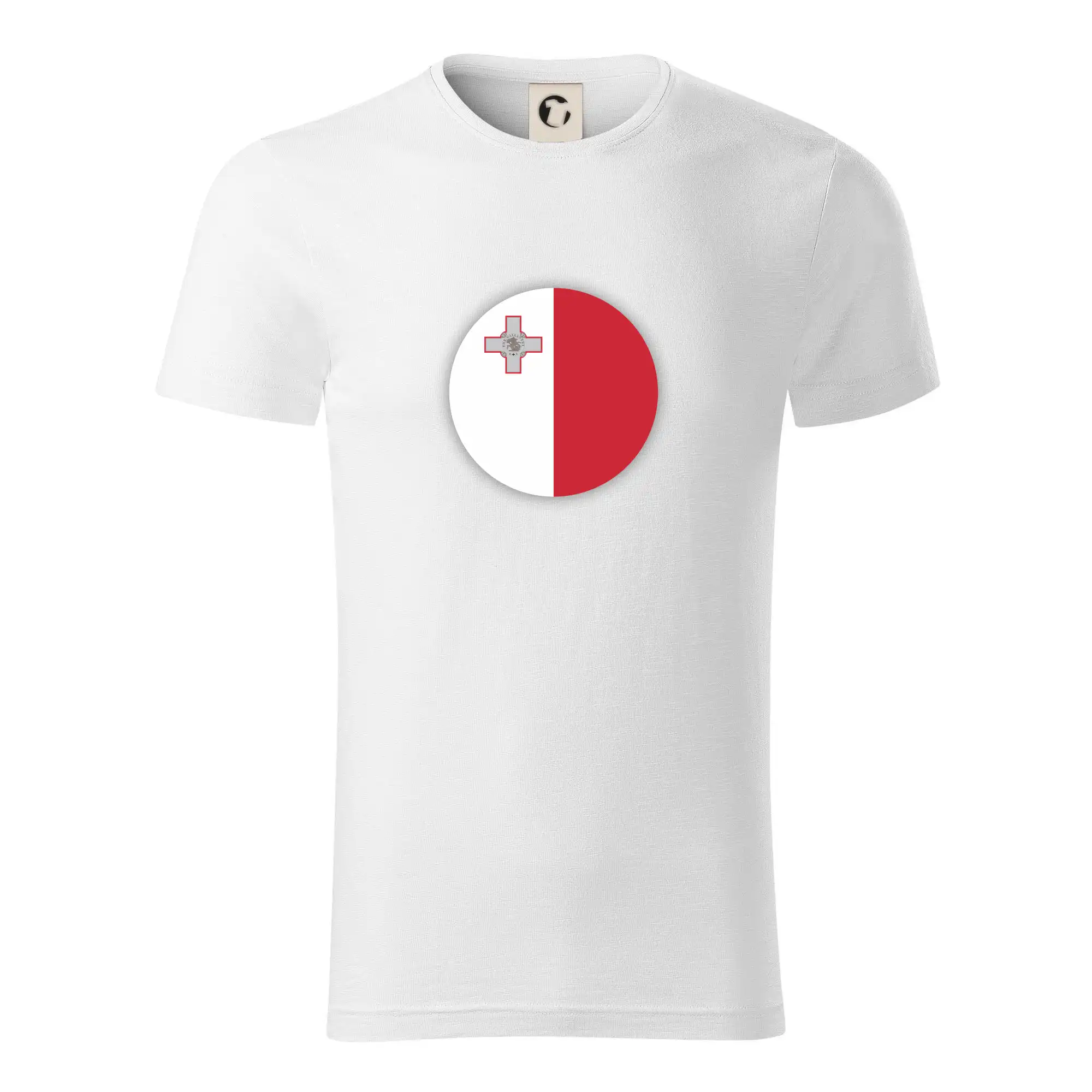 Vlajka Malta kulatá velká