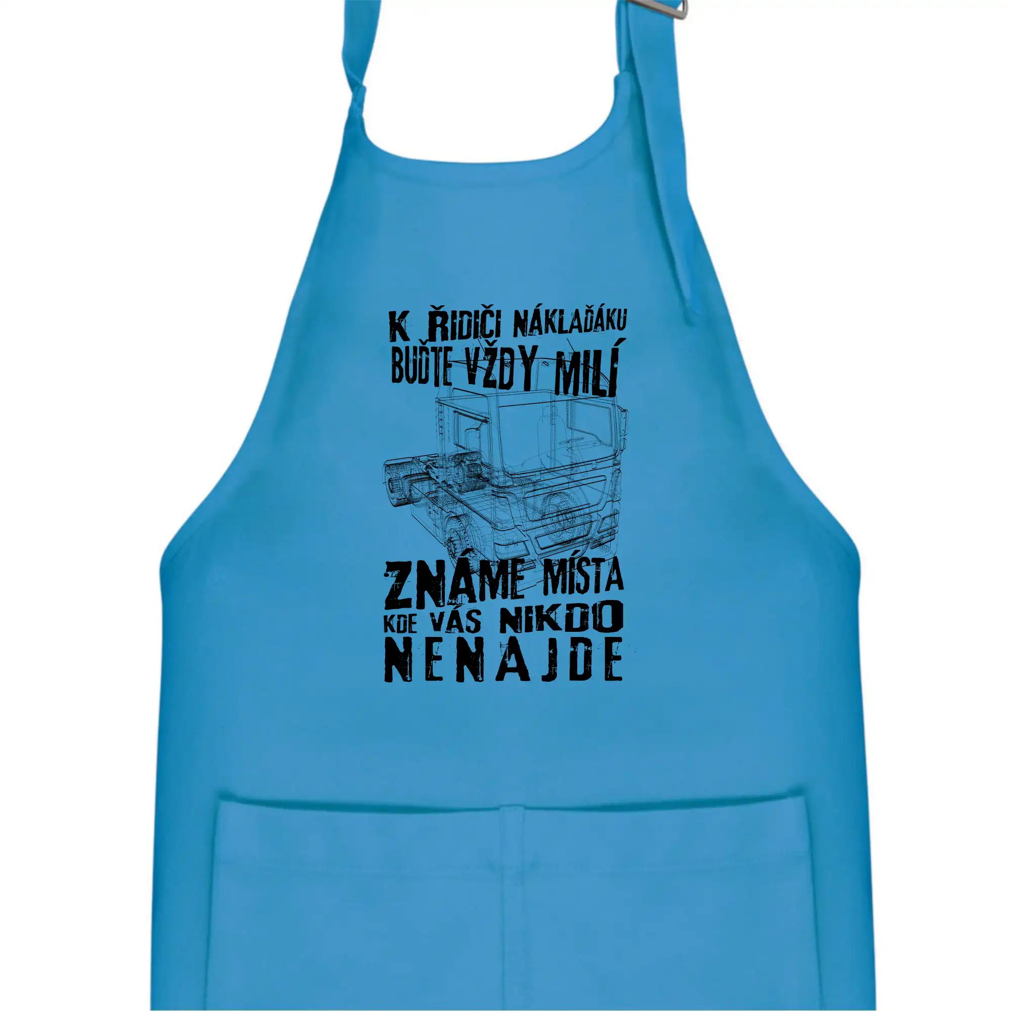 K řidiči náklaďáku buďte vždy milý