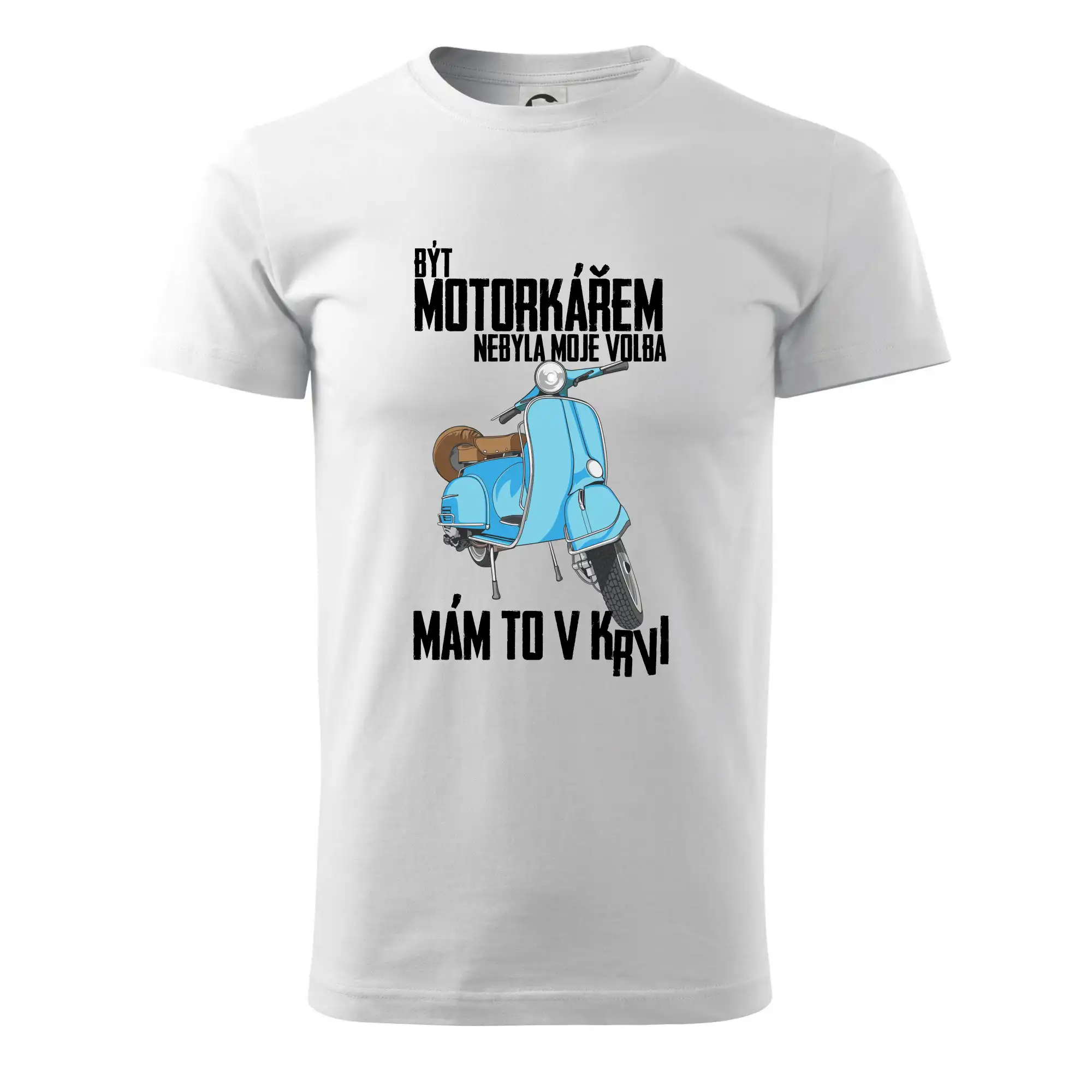 Být motorkářem nebyla moje volba skútr