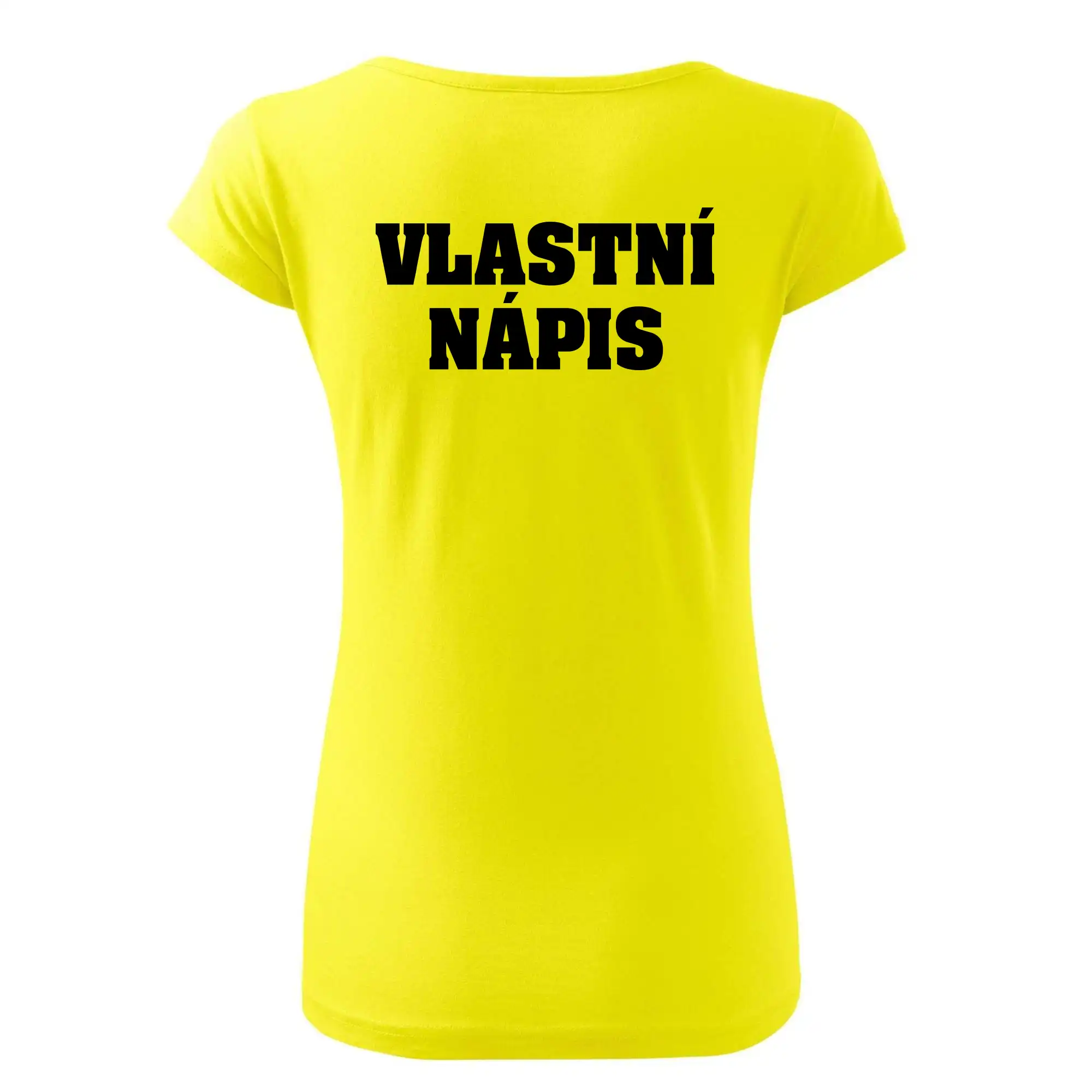 Hvězda života - vlastní nápis vpředu a vzadu