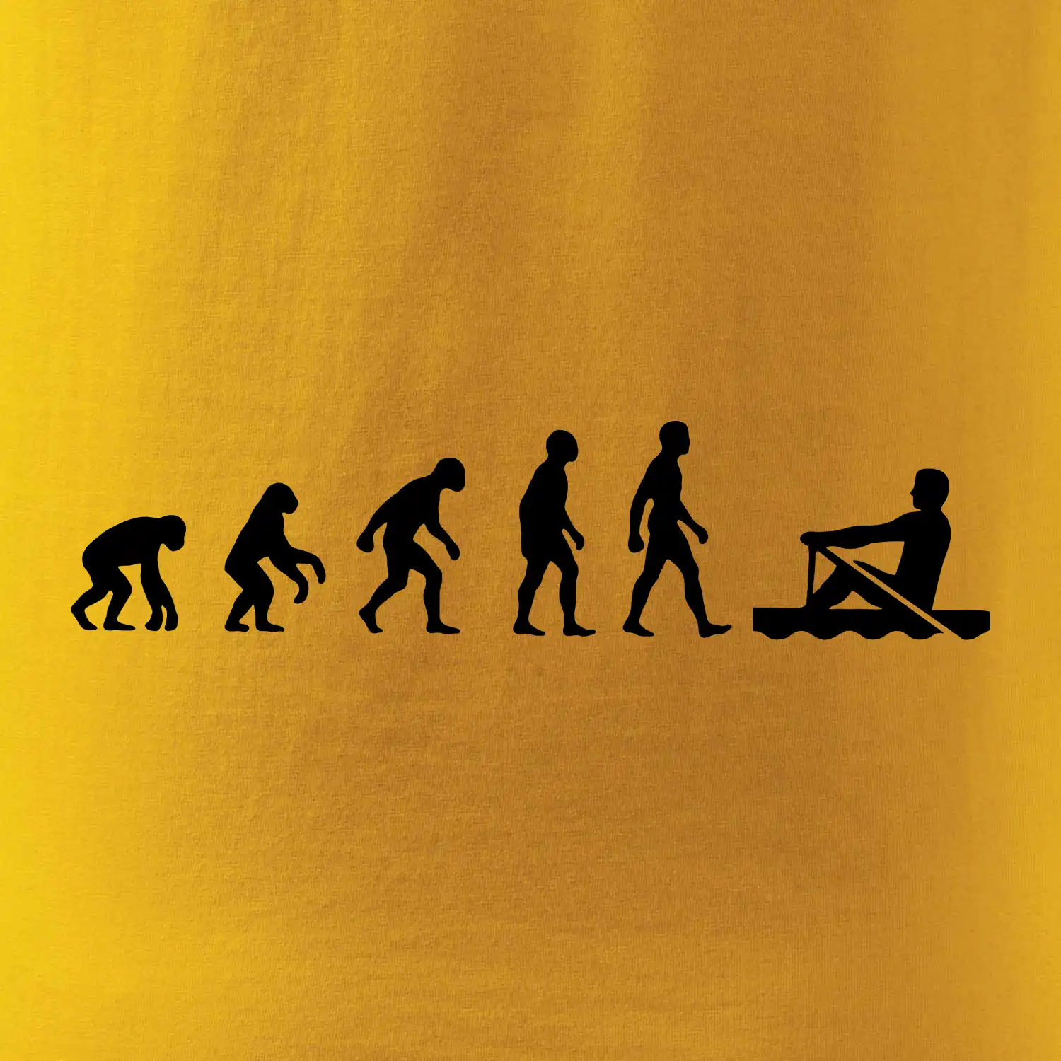 Evoluce veslování 1 človek