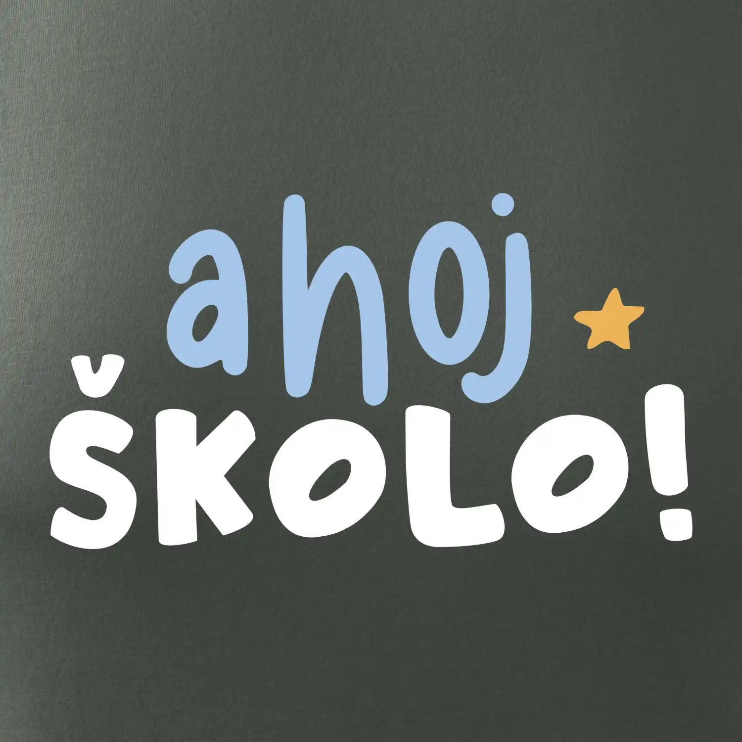 Ahoj školo barevné