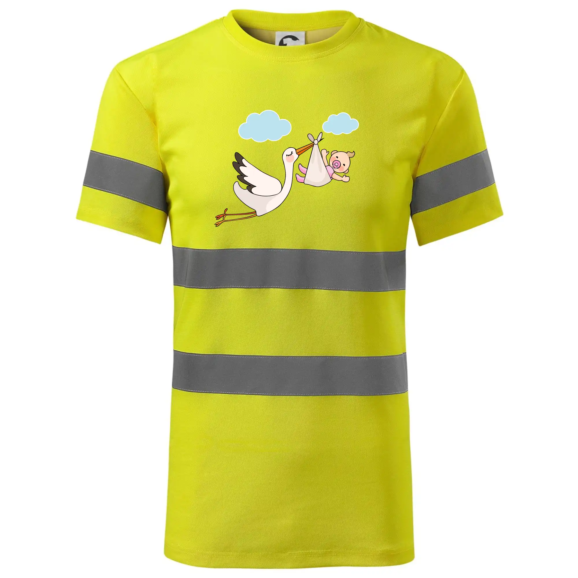 Čáp čekáme miminko - holka