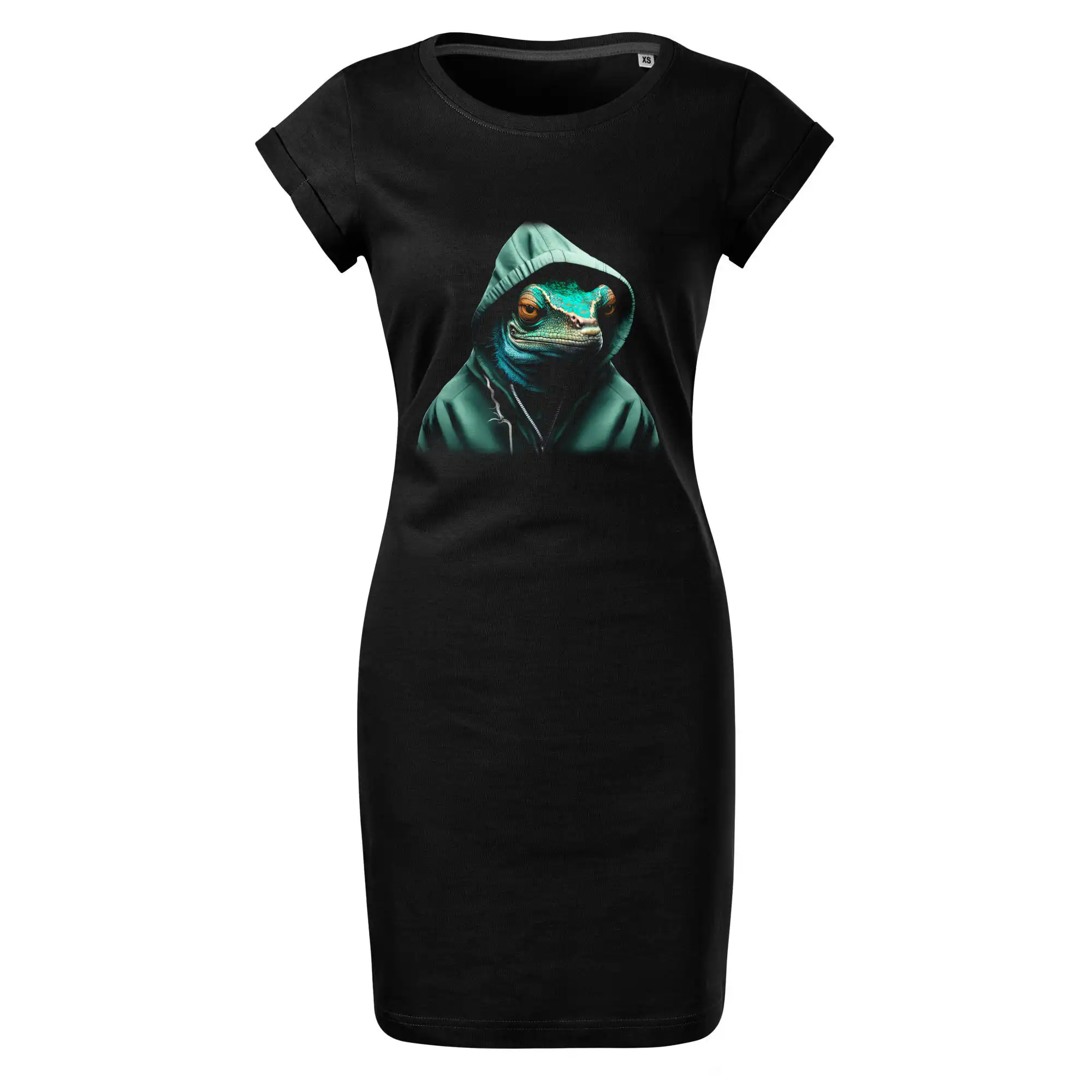 Chameleon v mikině