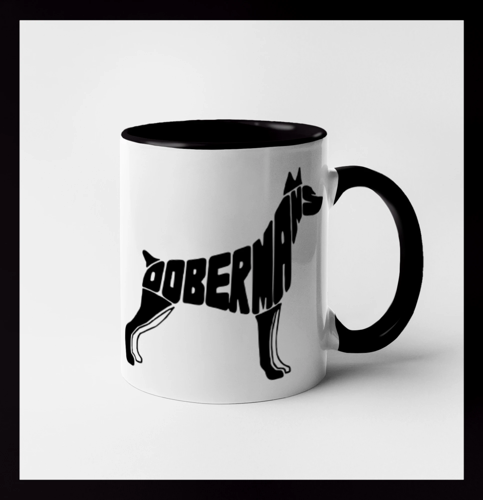 Dobrmans - nápis v tělě