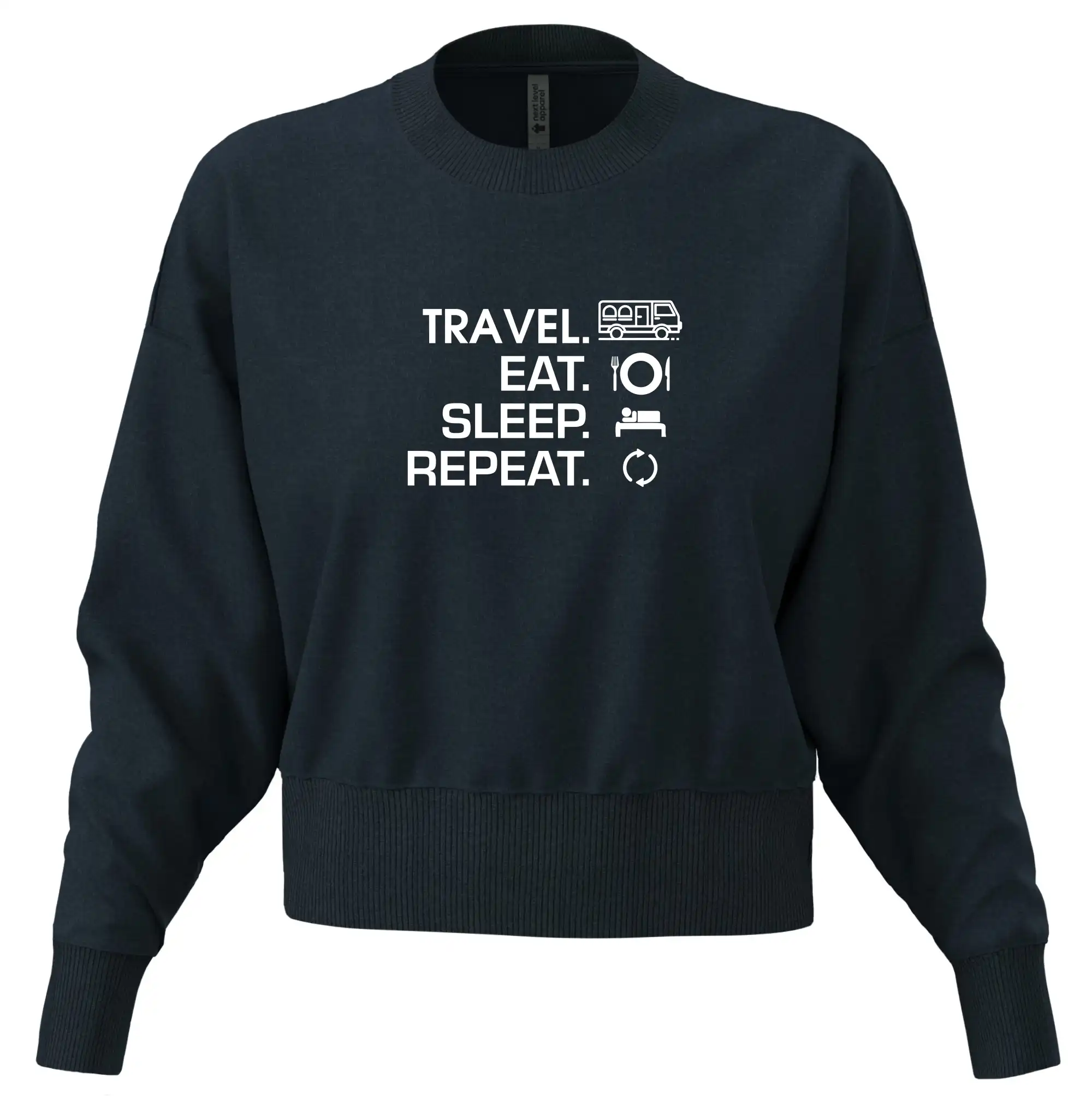 Eat sleep travel - Van