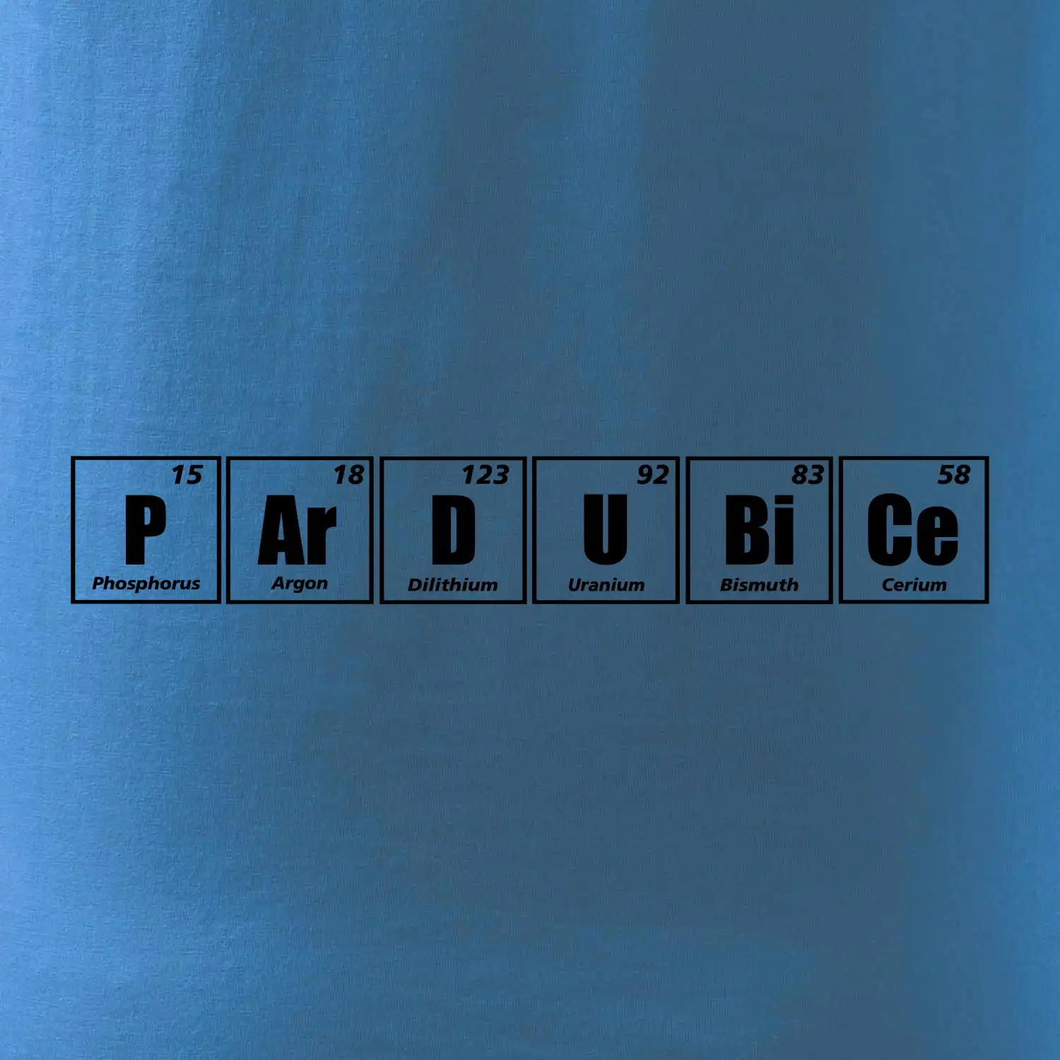 Periodická tabulka Pardubice
