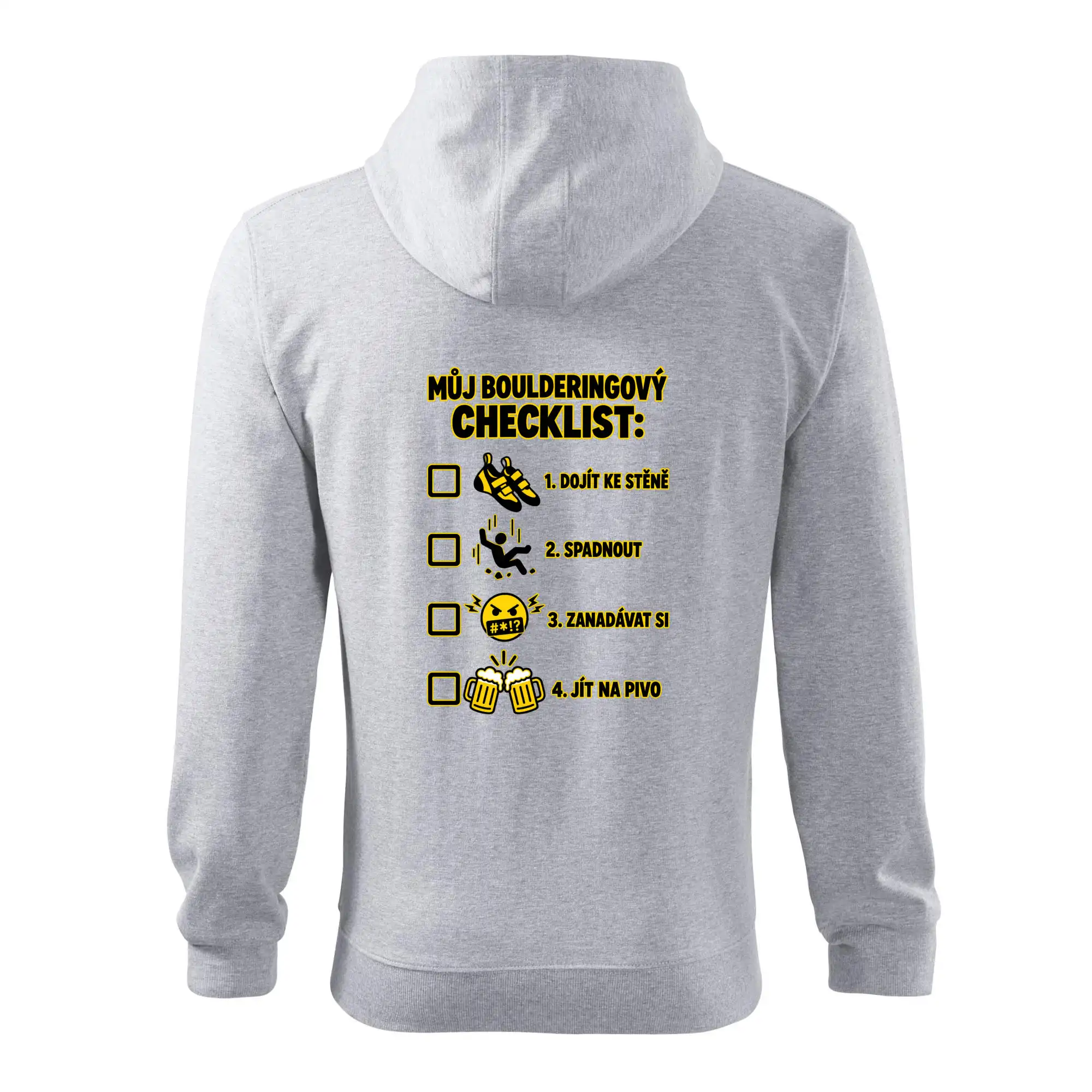 Můj boulderingový checklist