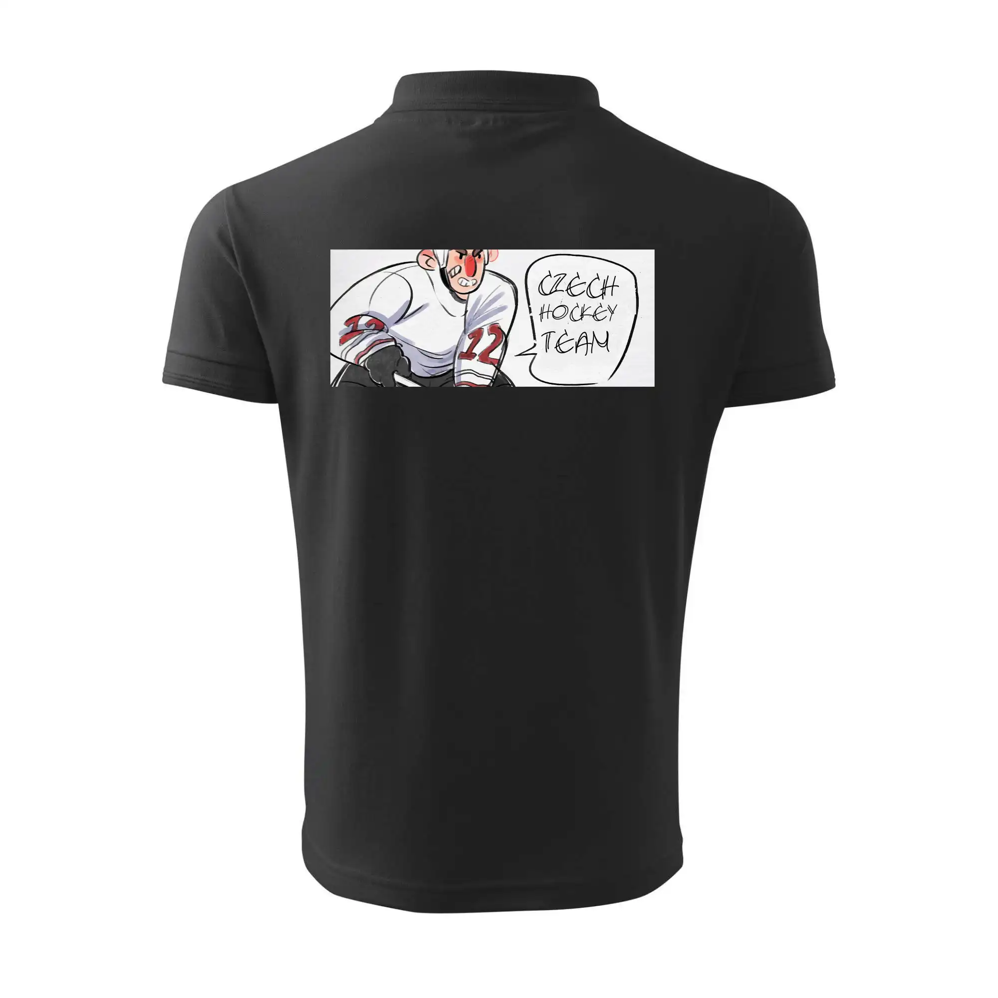 Czech hockey team animovaná postava