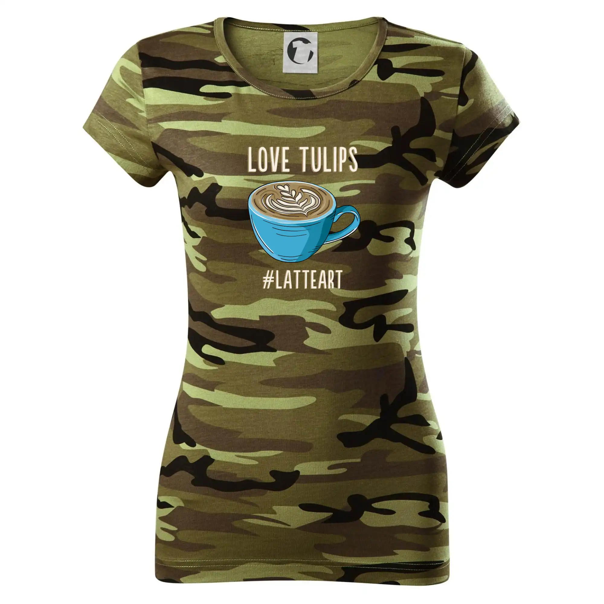 Love tulips - latteart (Radek Pilař ART)