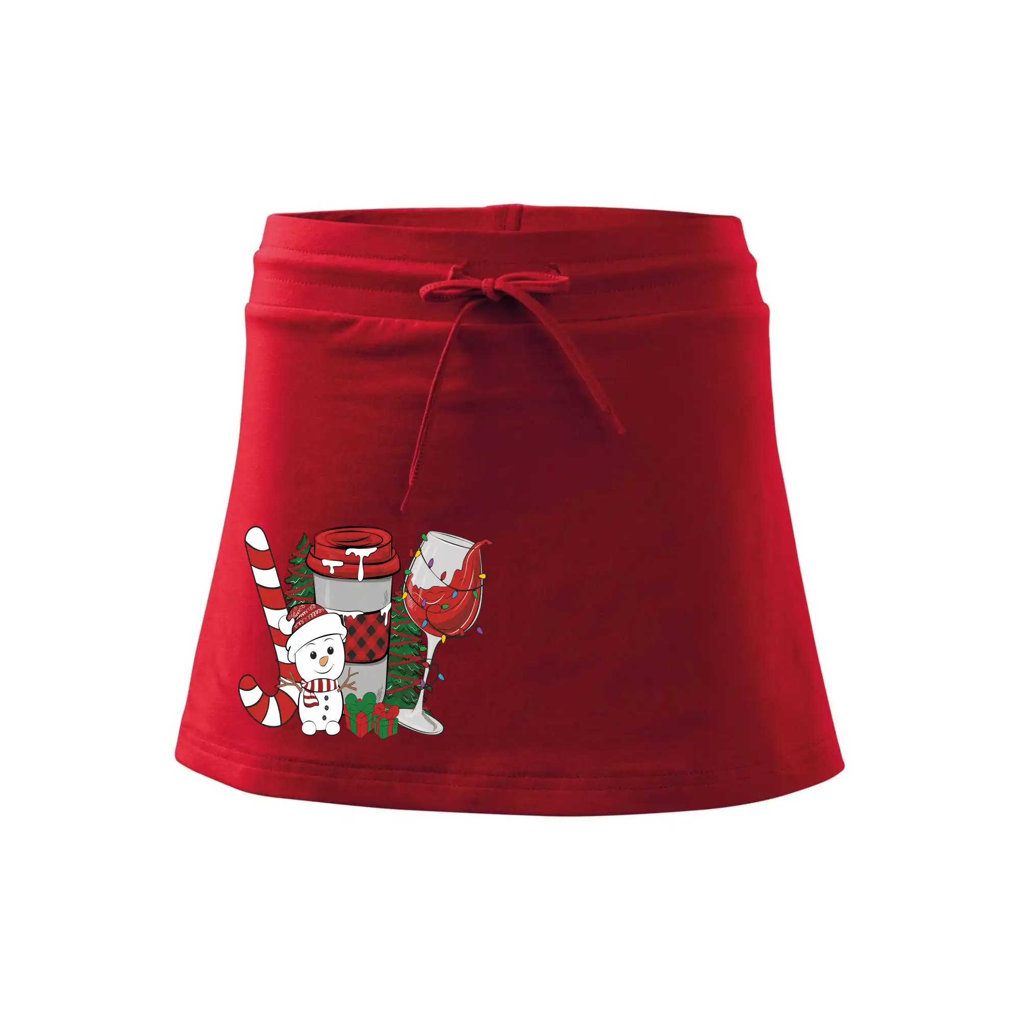 Vánoce, víno a sněhulák