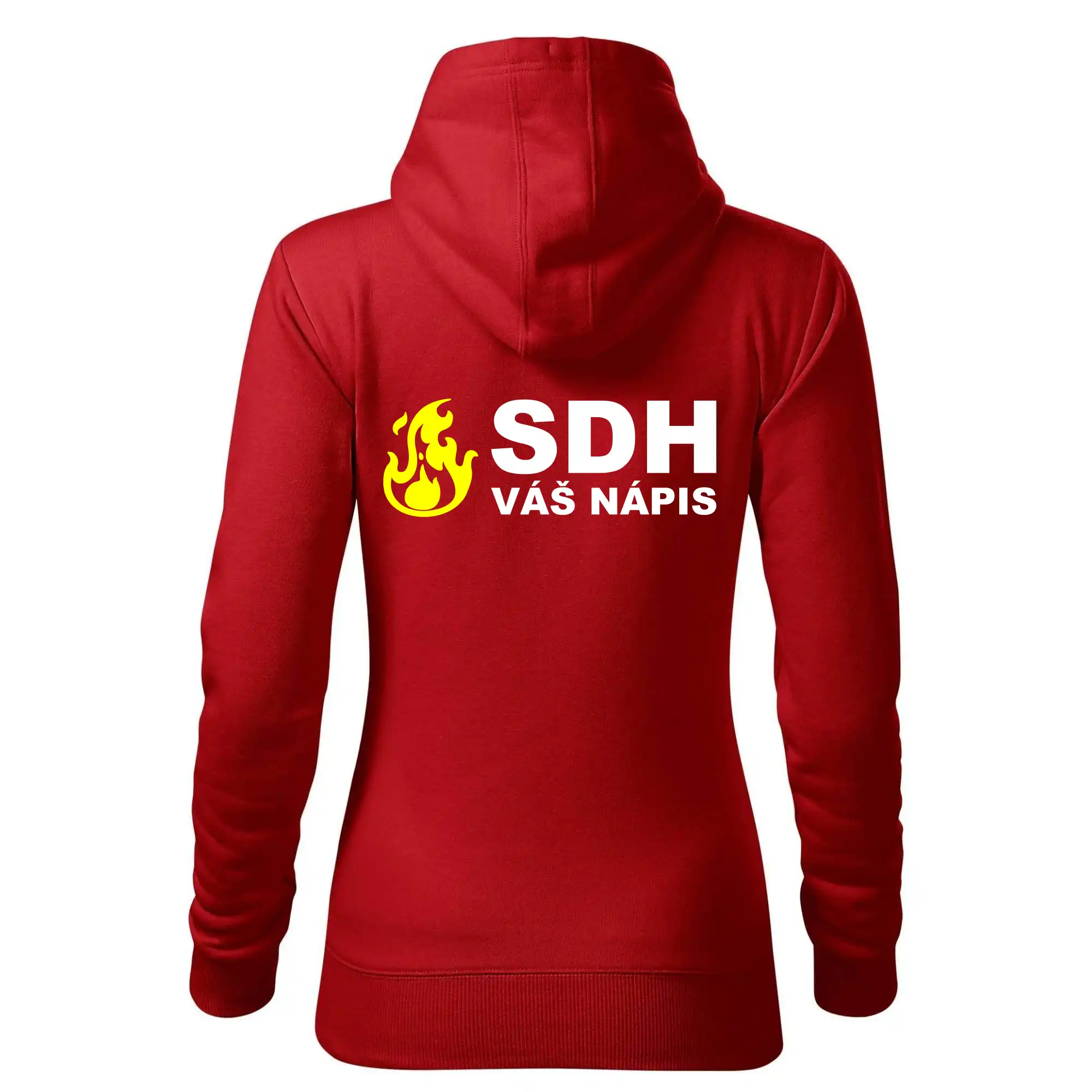 SDH nápis (oheň, firesport, název sboru - vlastní nápis)
