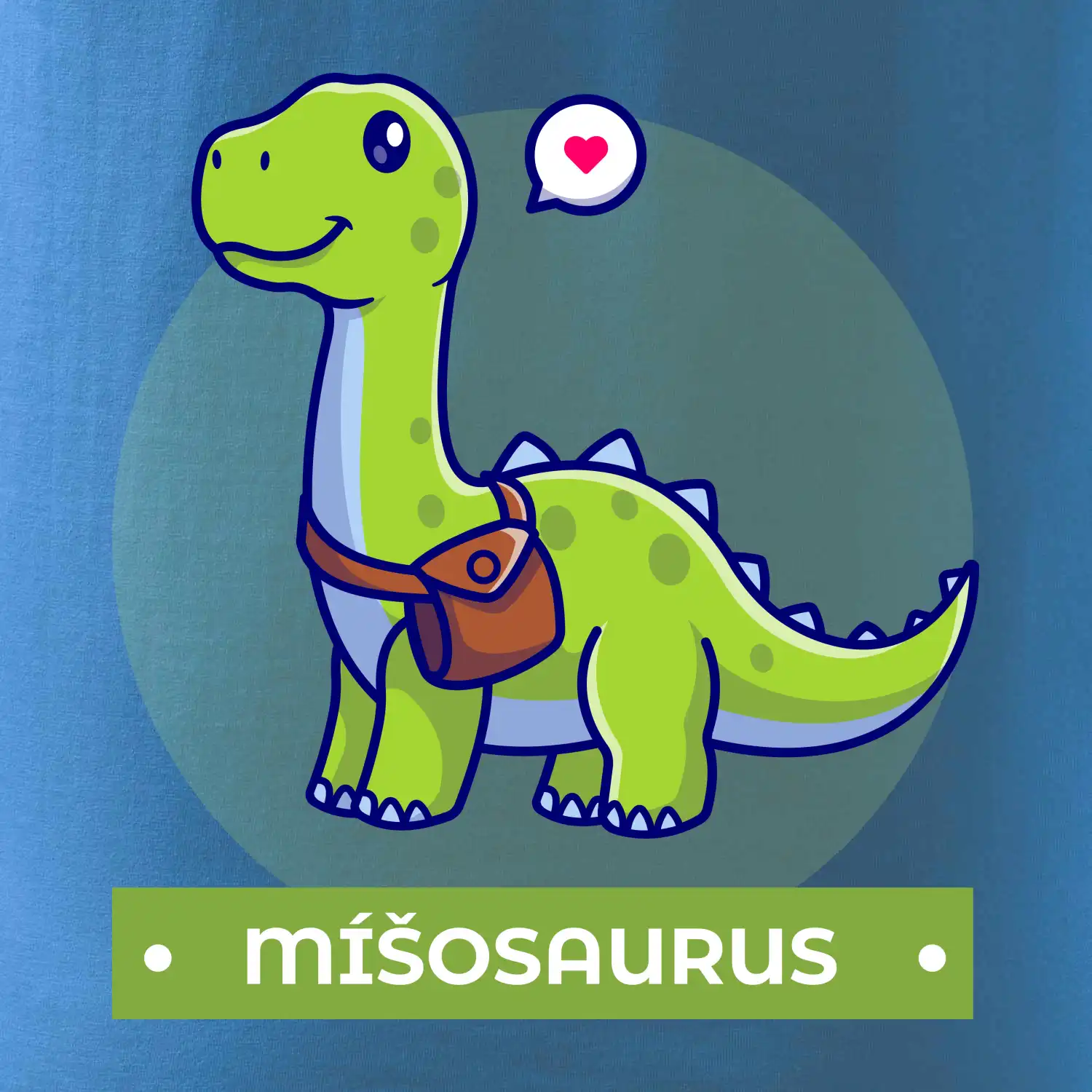 Dinosauří jména - zelený dinosaurus