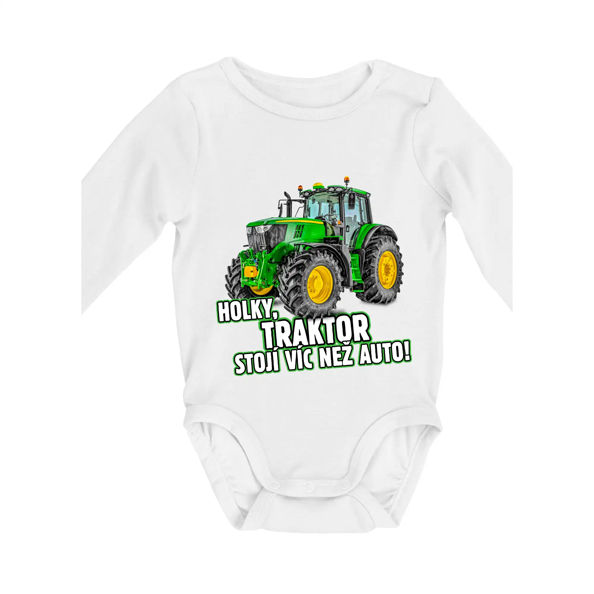 Holky, traktor stojí víc než auto