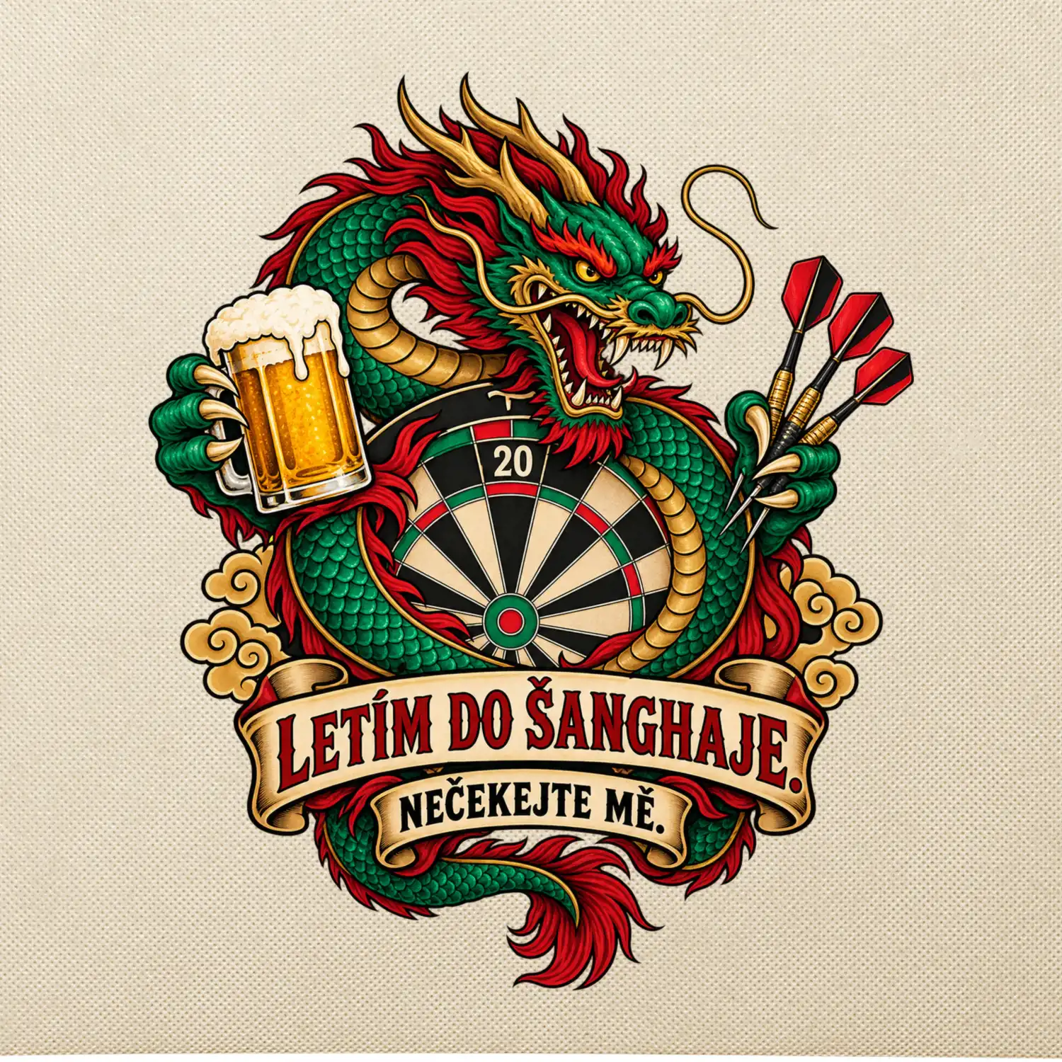 Letím do šanghaje - Nečekejte mě