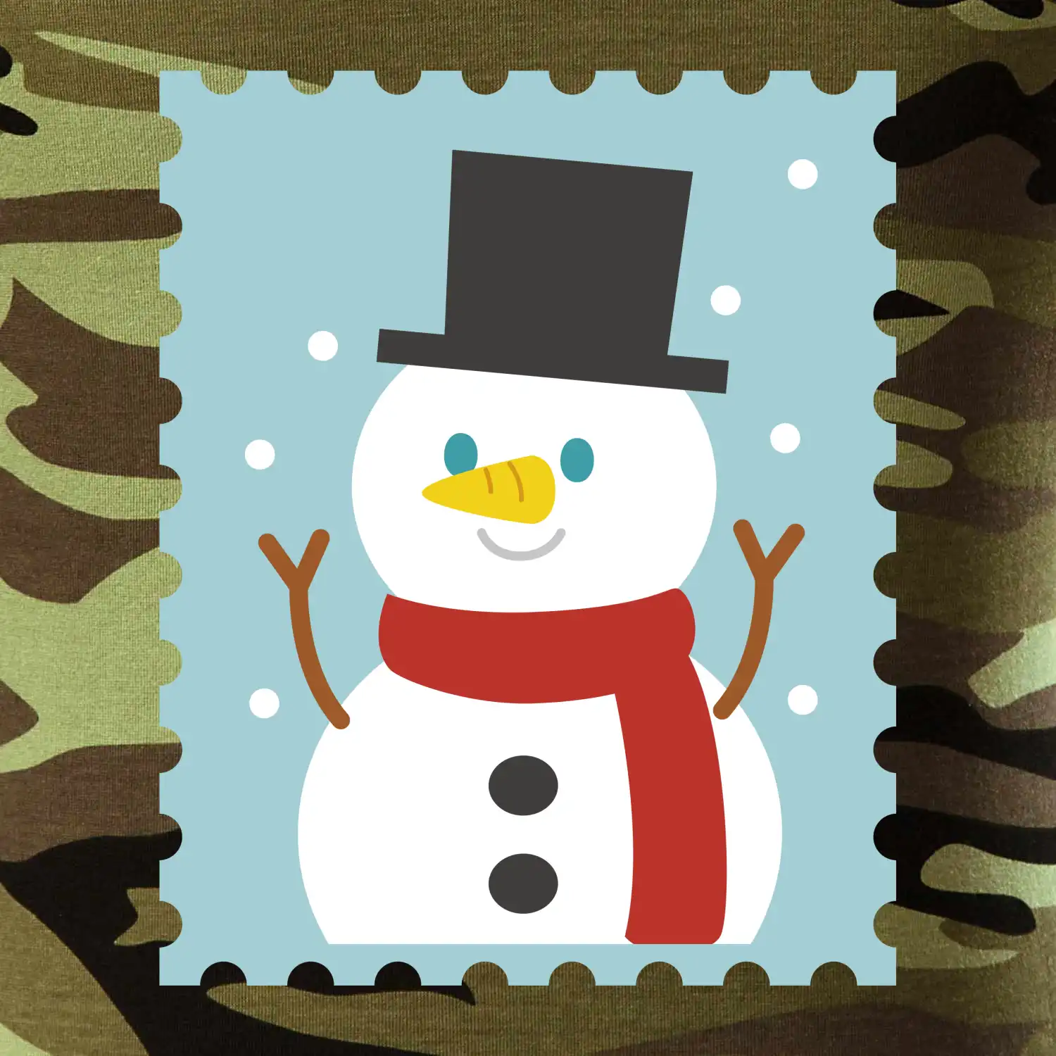 Rodinná vánoční trička - známky