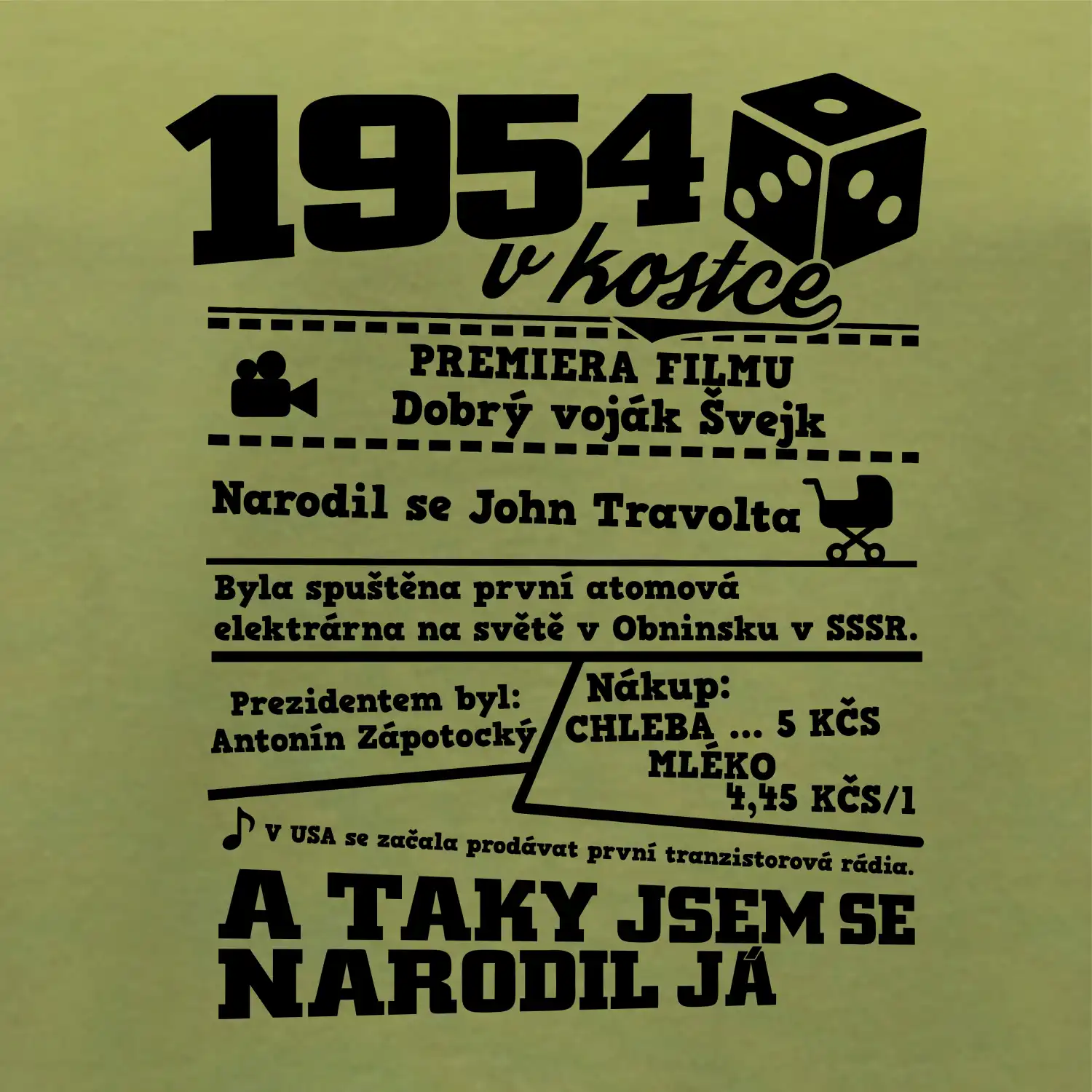 1954 v kostce