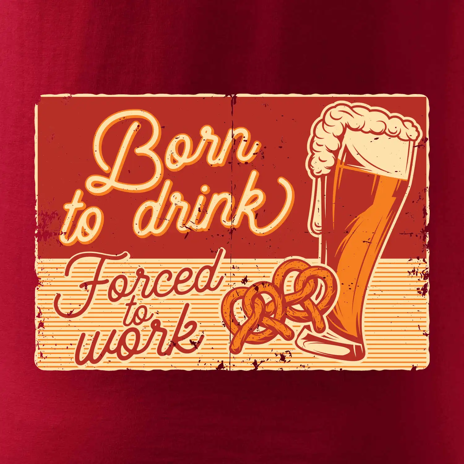 Born to drink beer