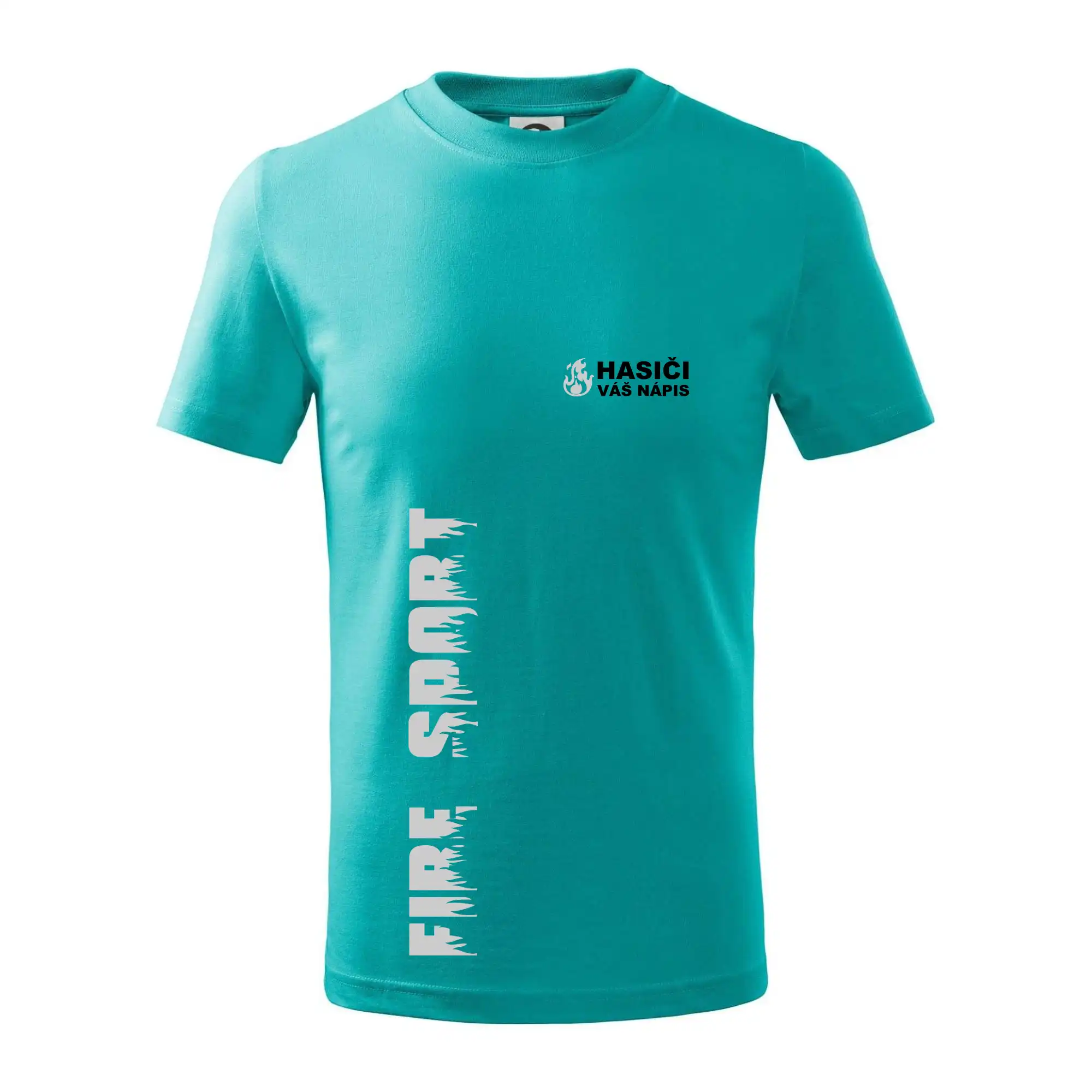 Hasiči REFLEXNÍ (oheň, Firesport, název sboru - vlastní nápis)